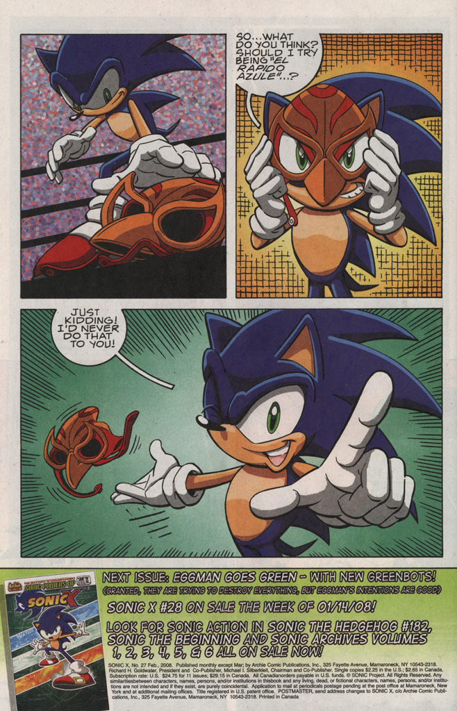 Sonic X Issue #27 - Page 34
