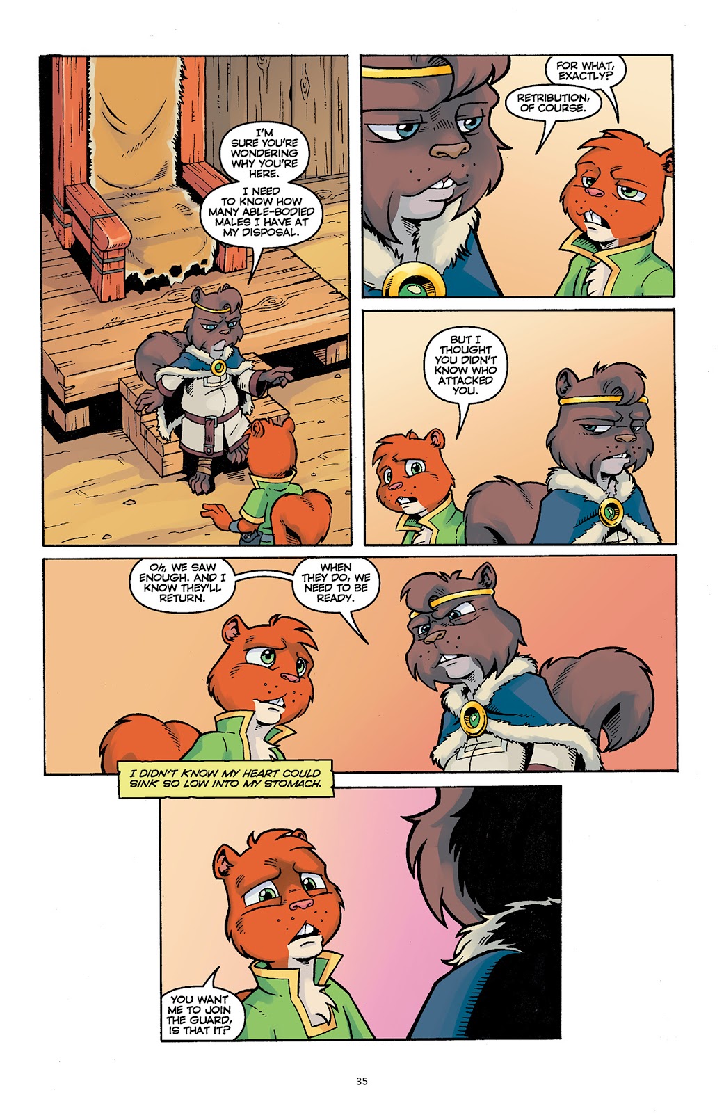 Sons of Ashgard: Ill Met in Elmgard TPB (Part 1) - Page 36