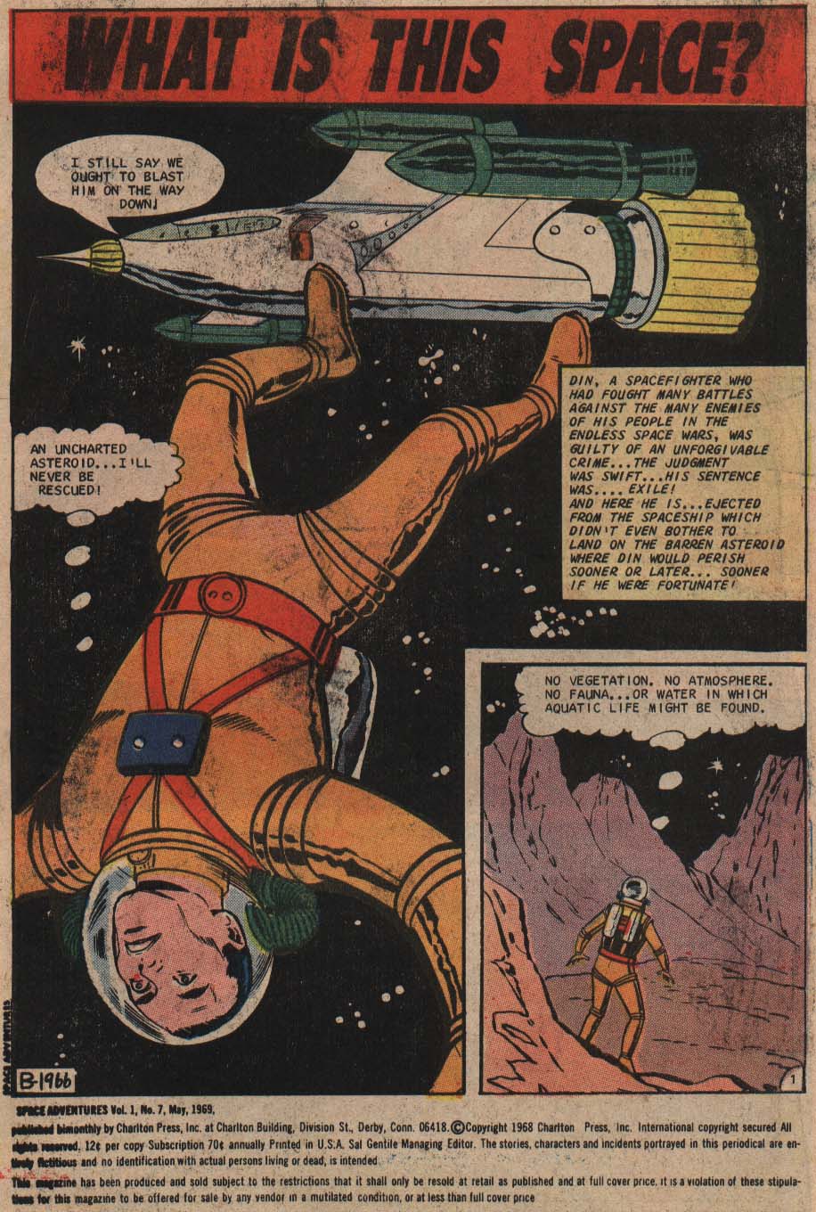 Space Adventures (1968) Issue #7 - Page 2