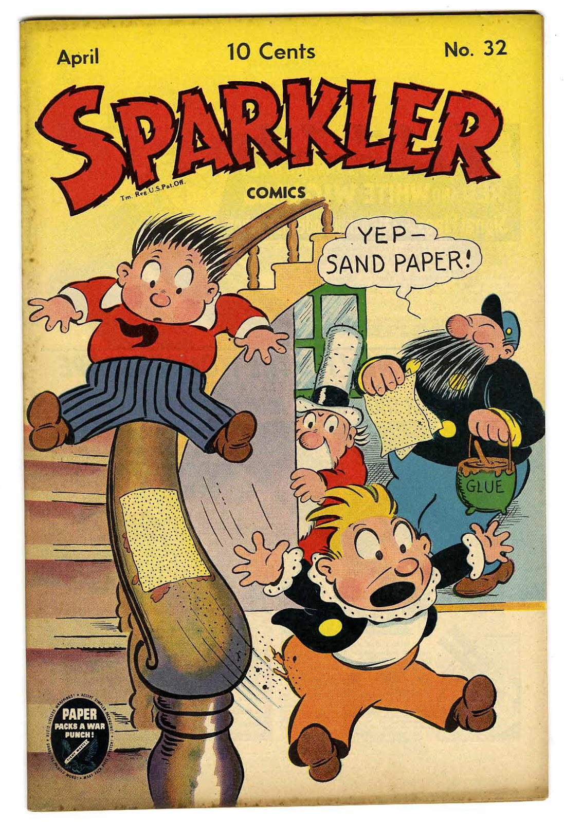 Sparkler Comics Issue #32 - Page 1