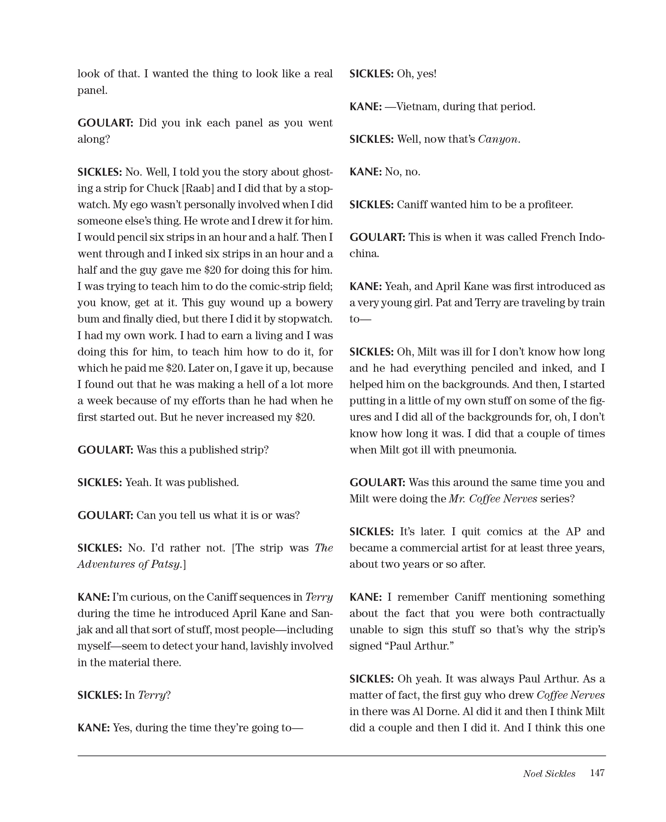 Sparring With Gil Kane: Colloquies On Comic Art and Aesthetics TPB_(Part_2) - Page 47