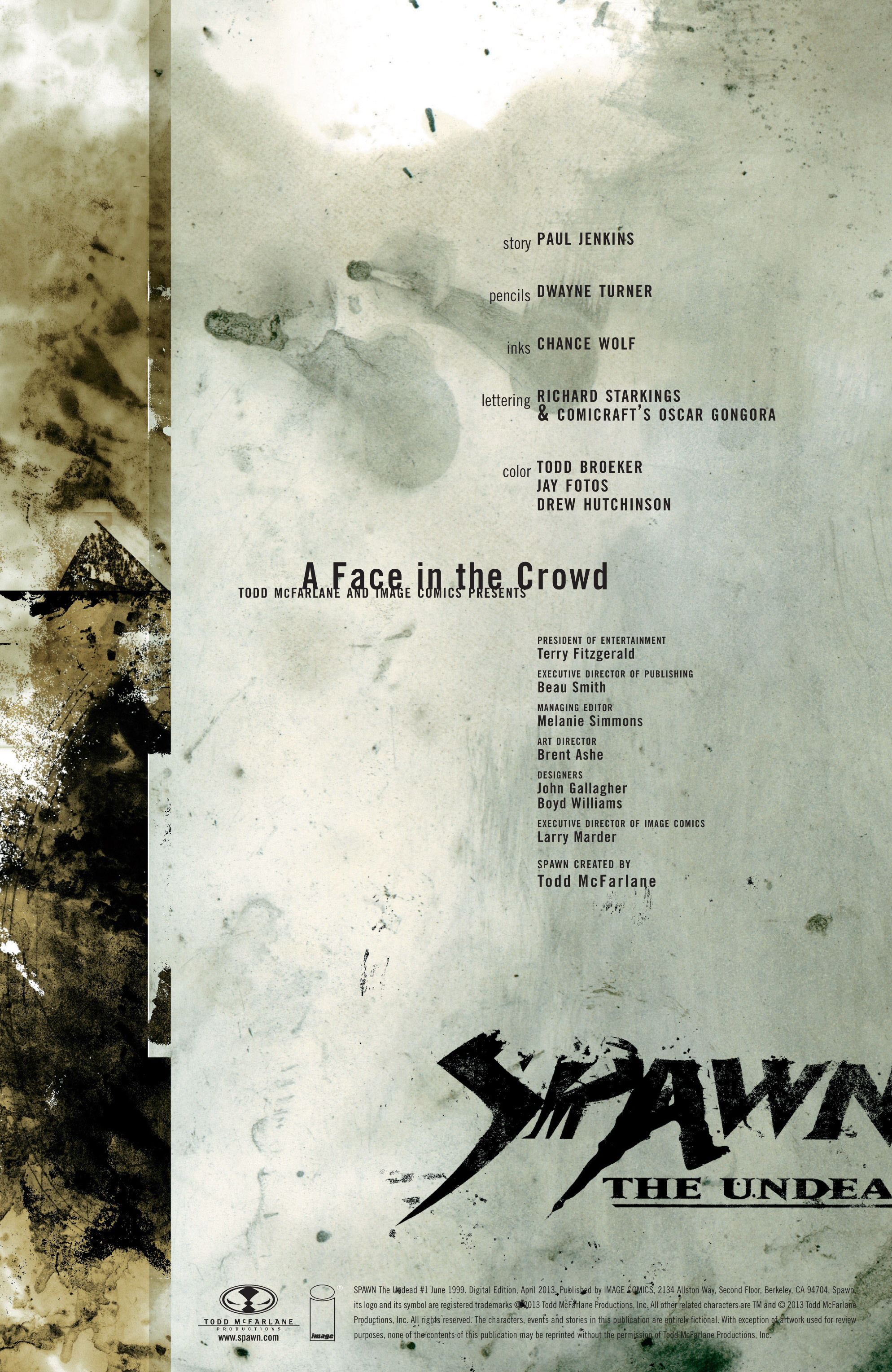 Spawn: The Undead Issue #1 - Page 2