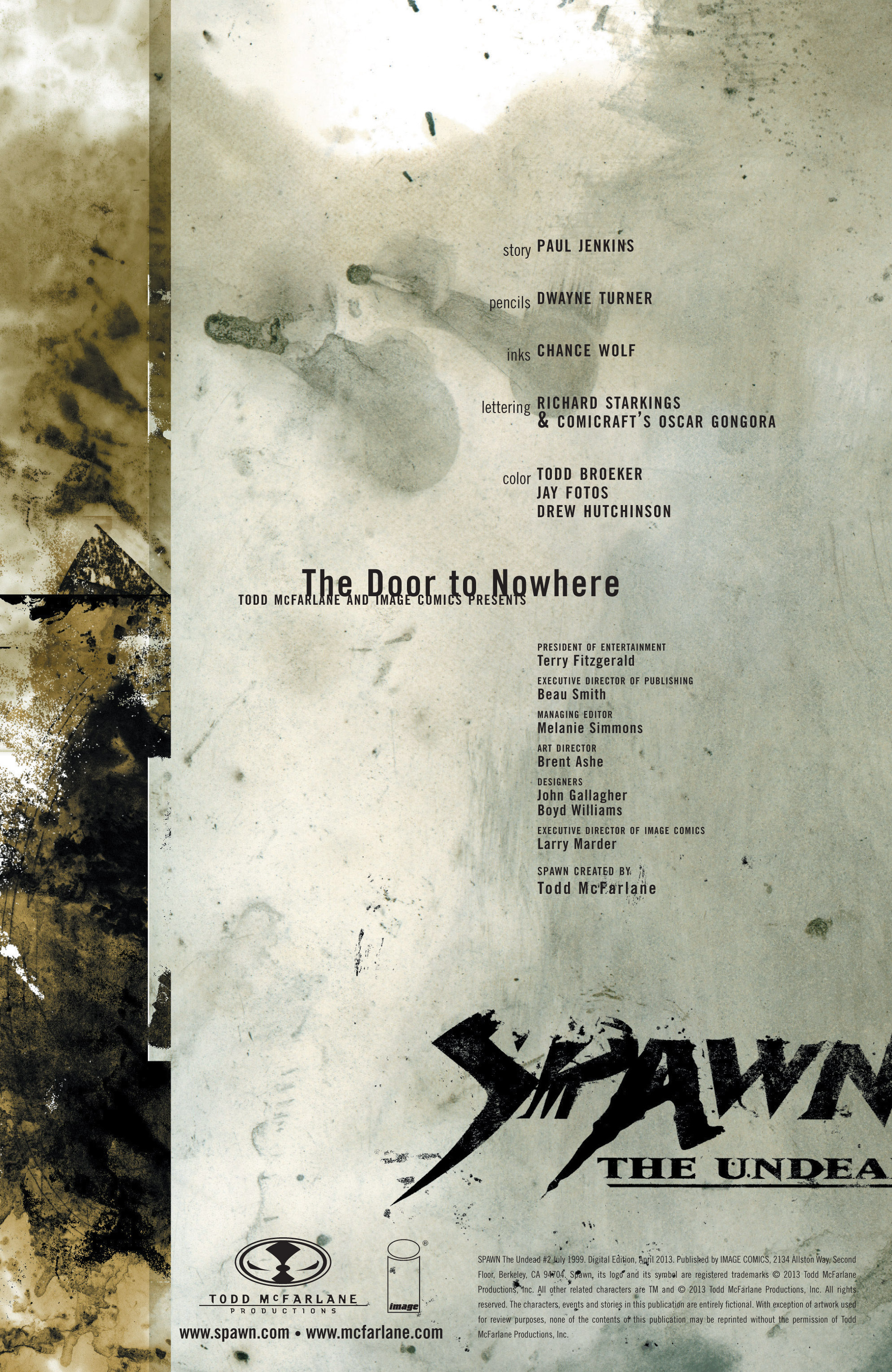 Spawn: The Undead Issue #2 - Page 2