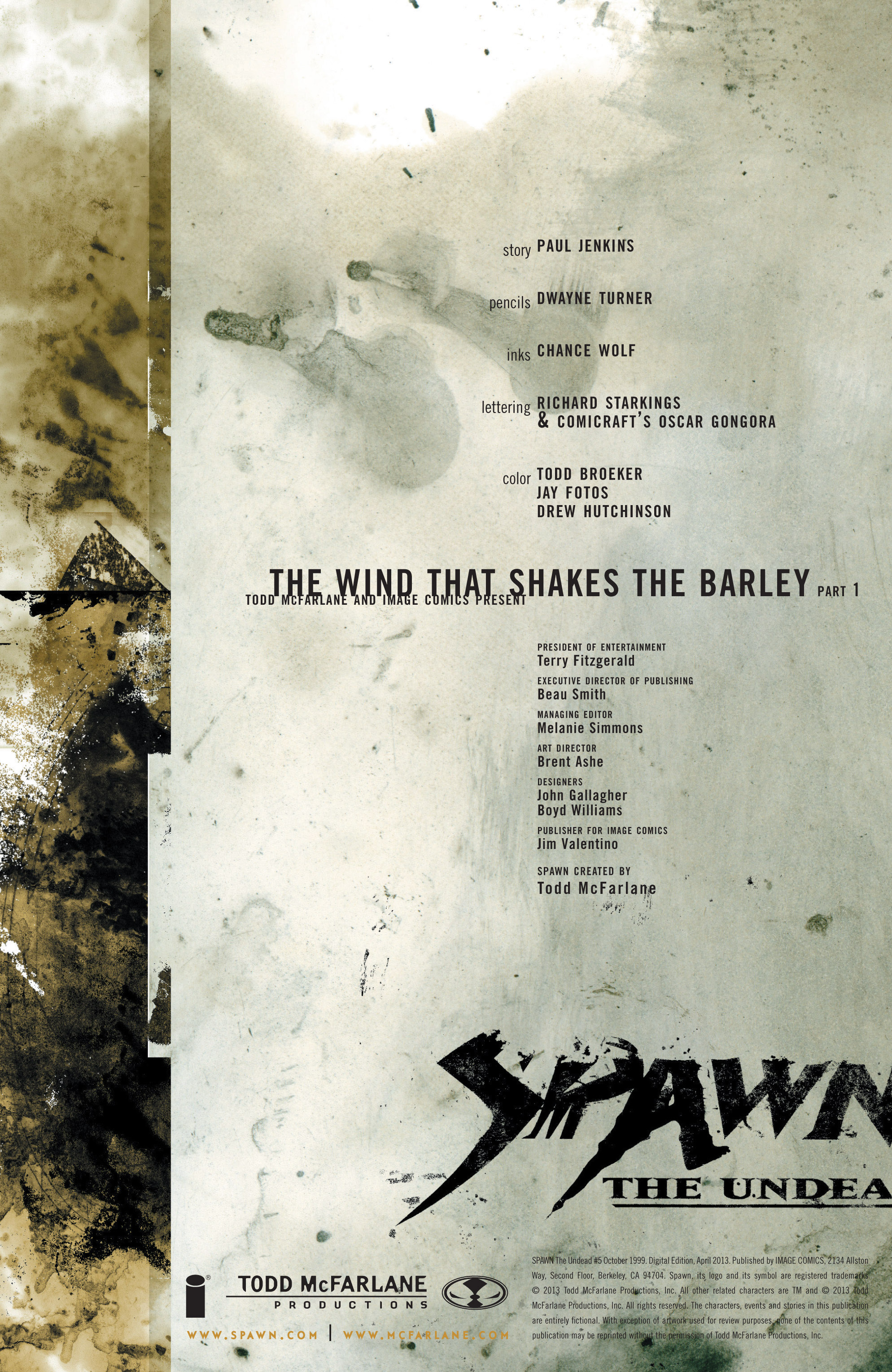 Spawn: The Undead Issue #5 - Page 2