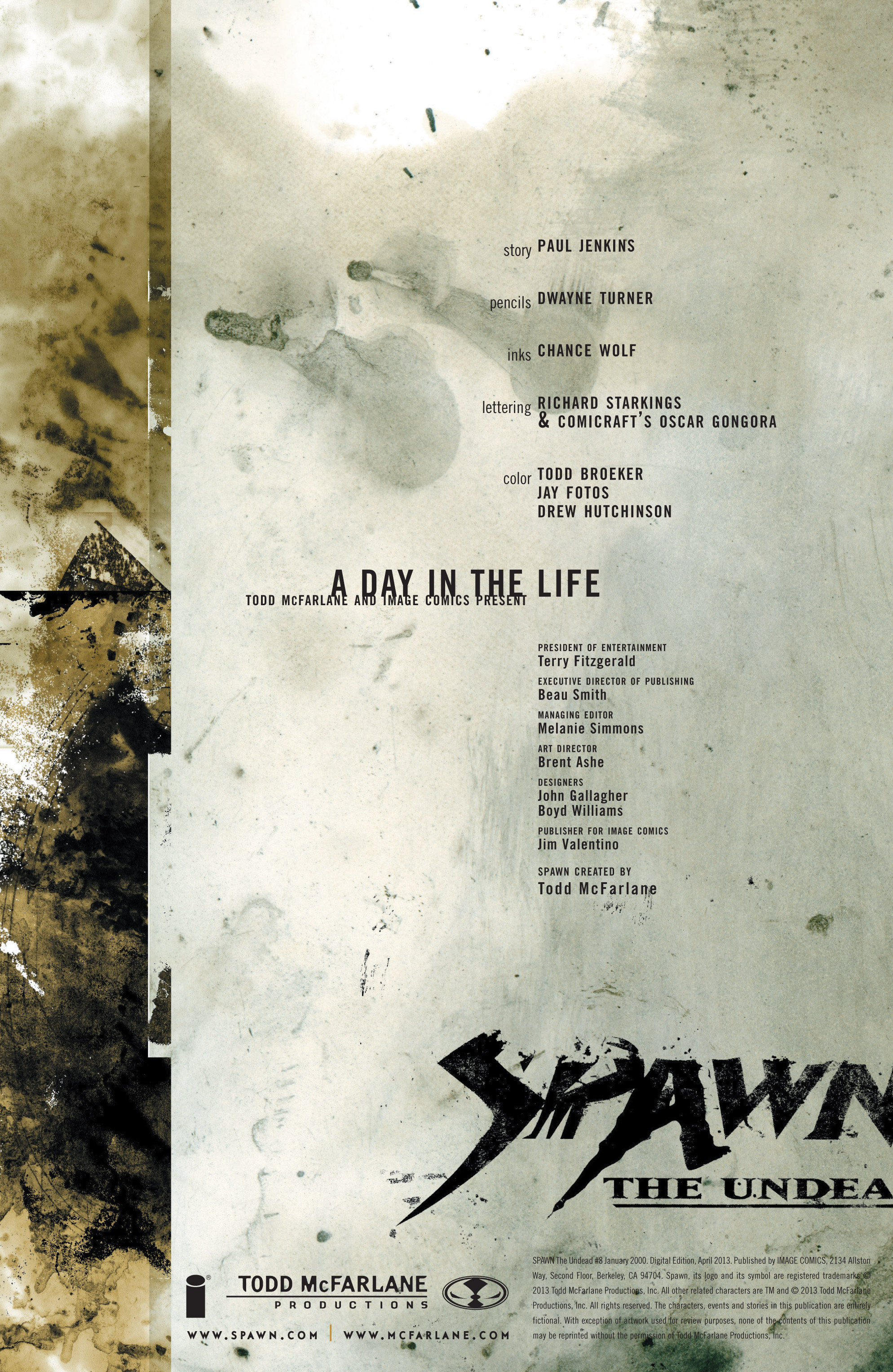 Spawn: The Undead Issue #8 - Page 2