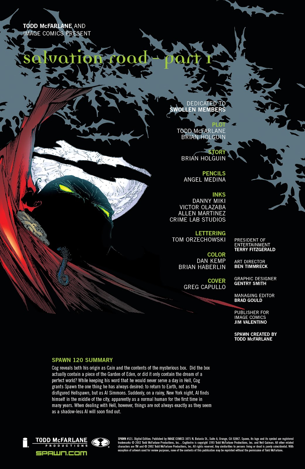 Spawn Issue #121 - Page 2