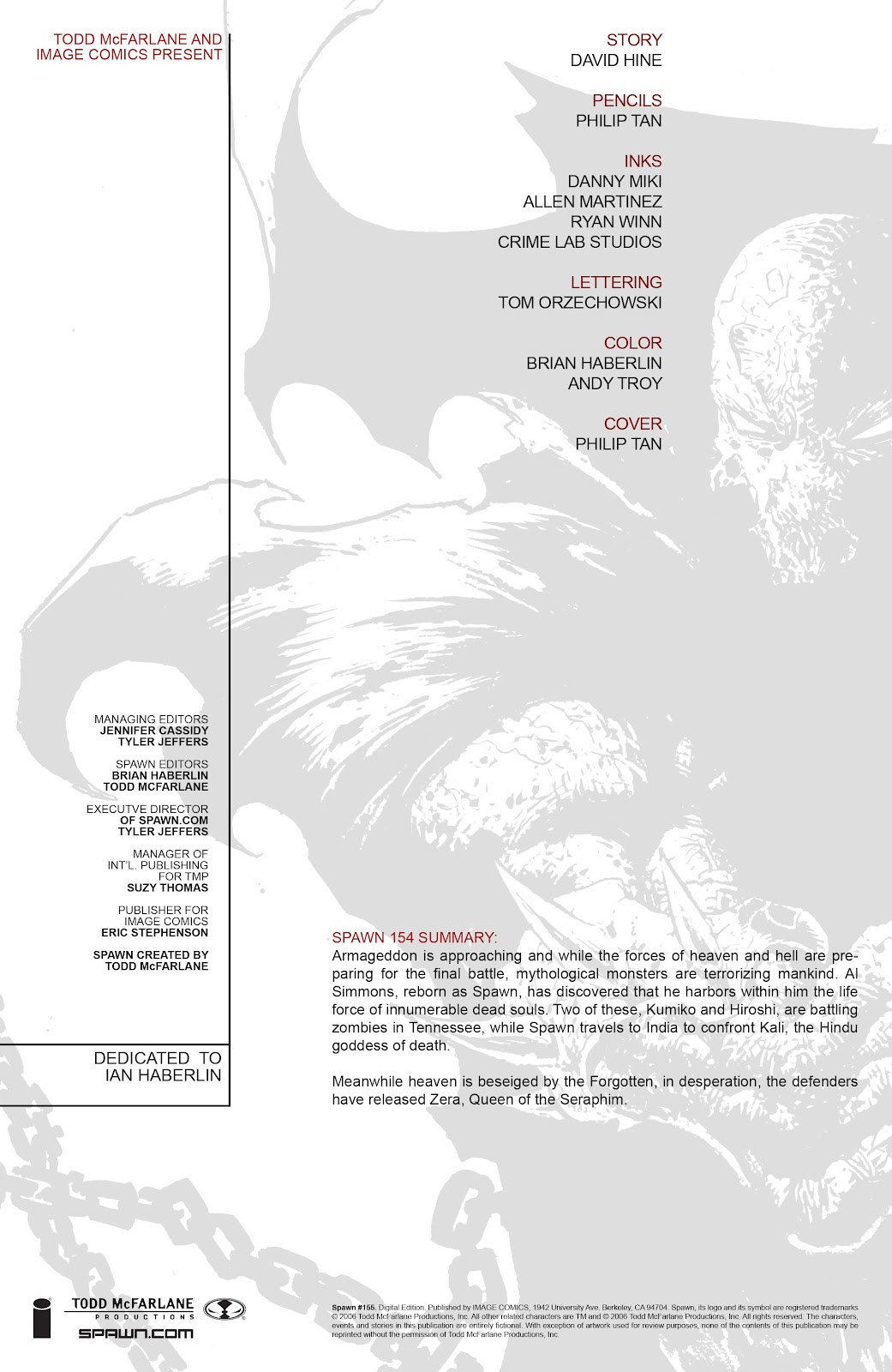 Spawn Issue #155 - Page 2