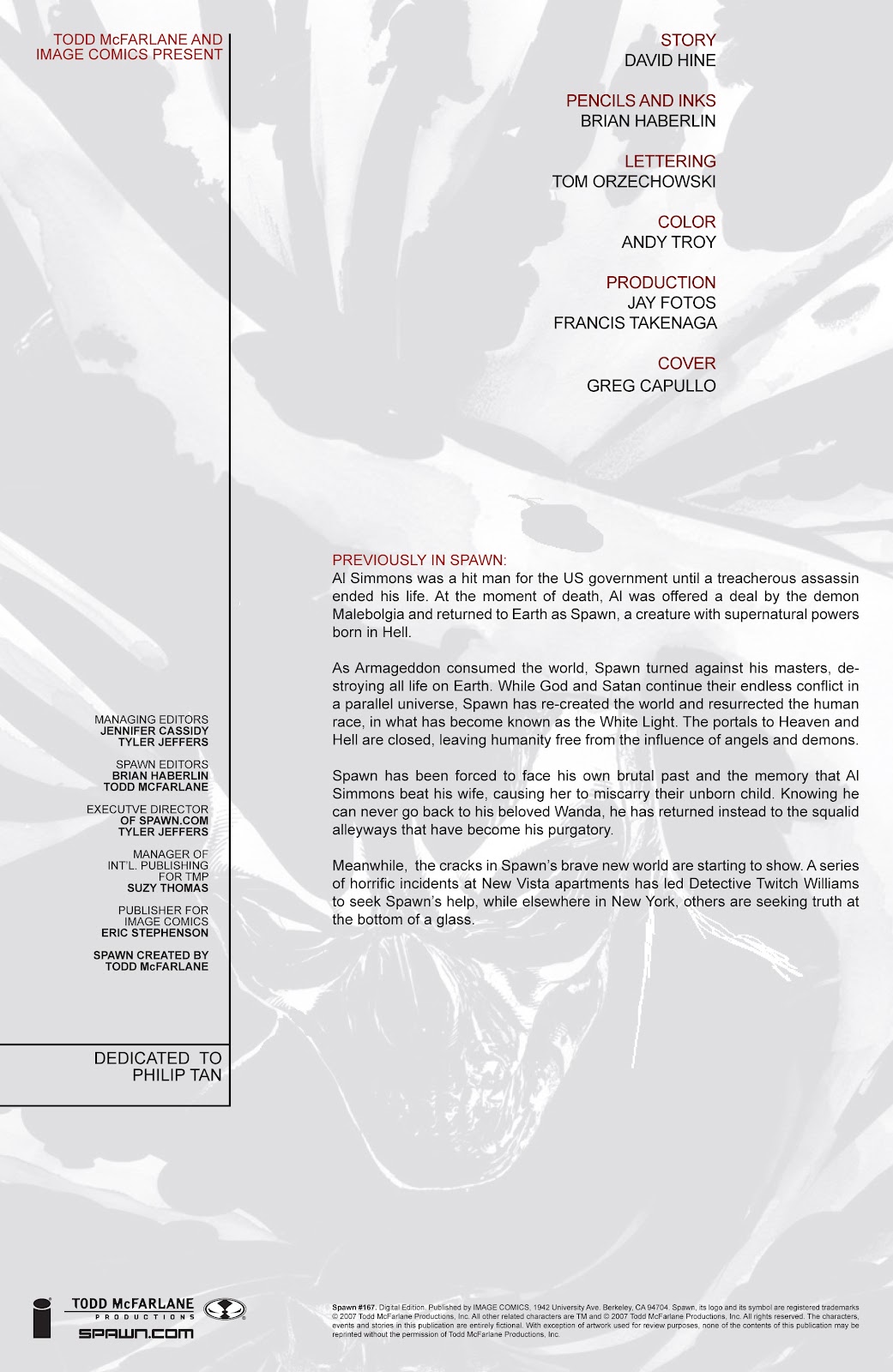 Spawn Issue #167 - Page 2
