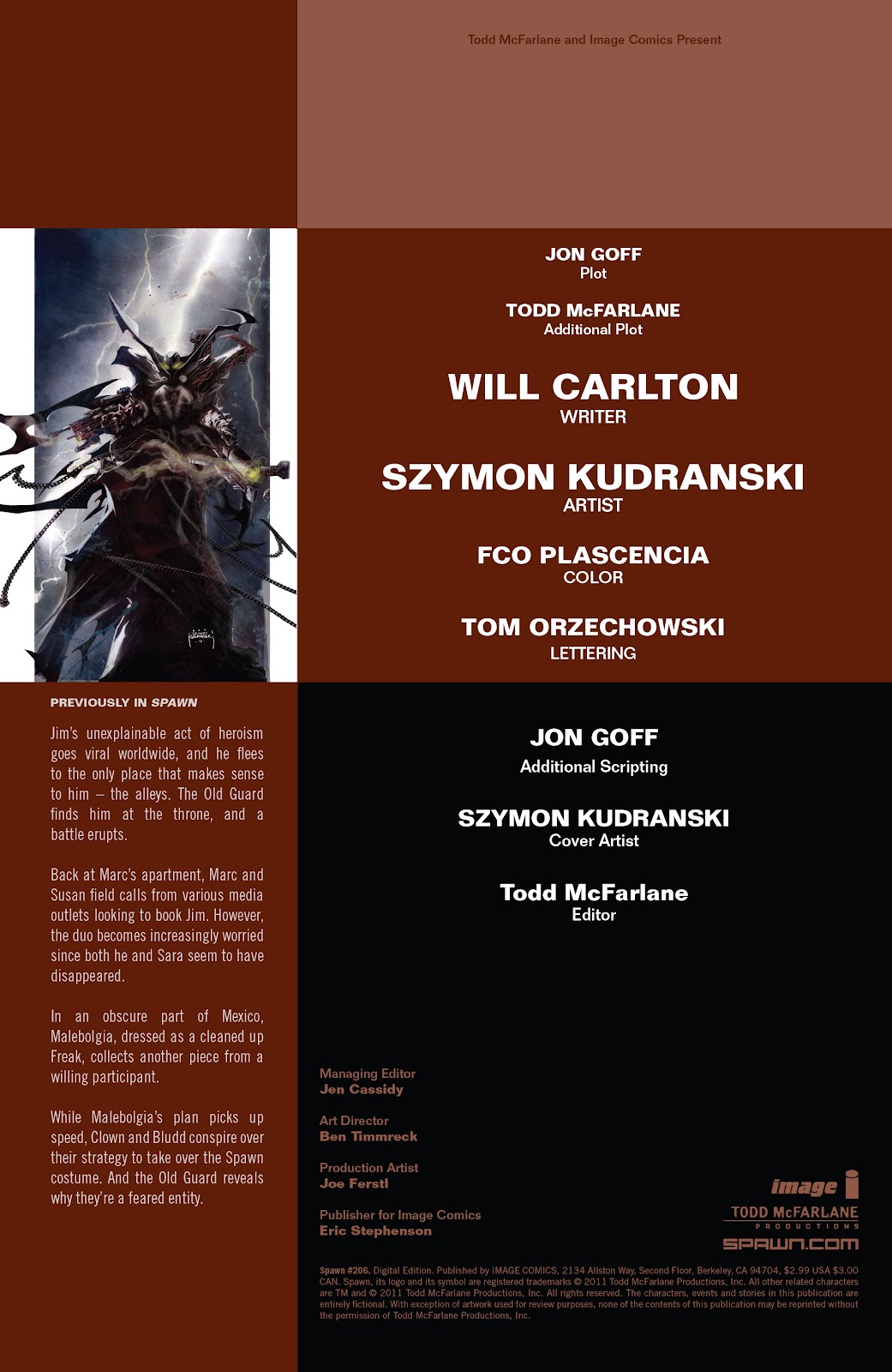 Spawn Issue #206 - Page 2