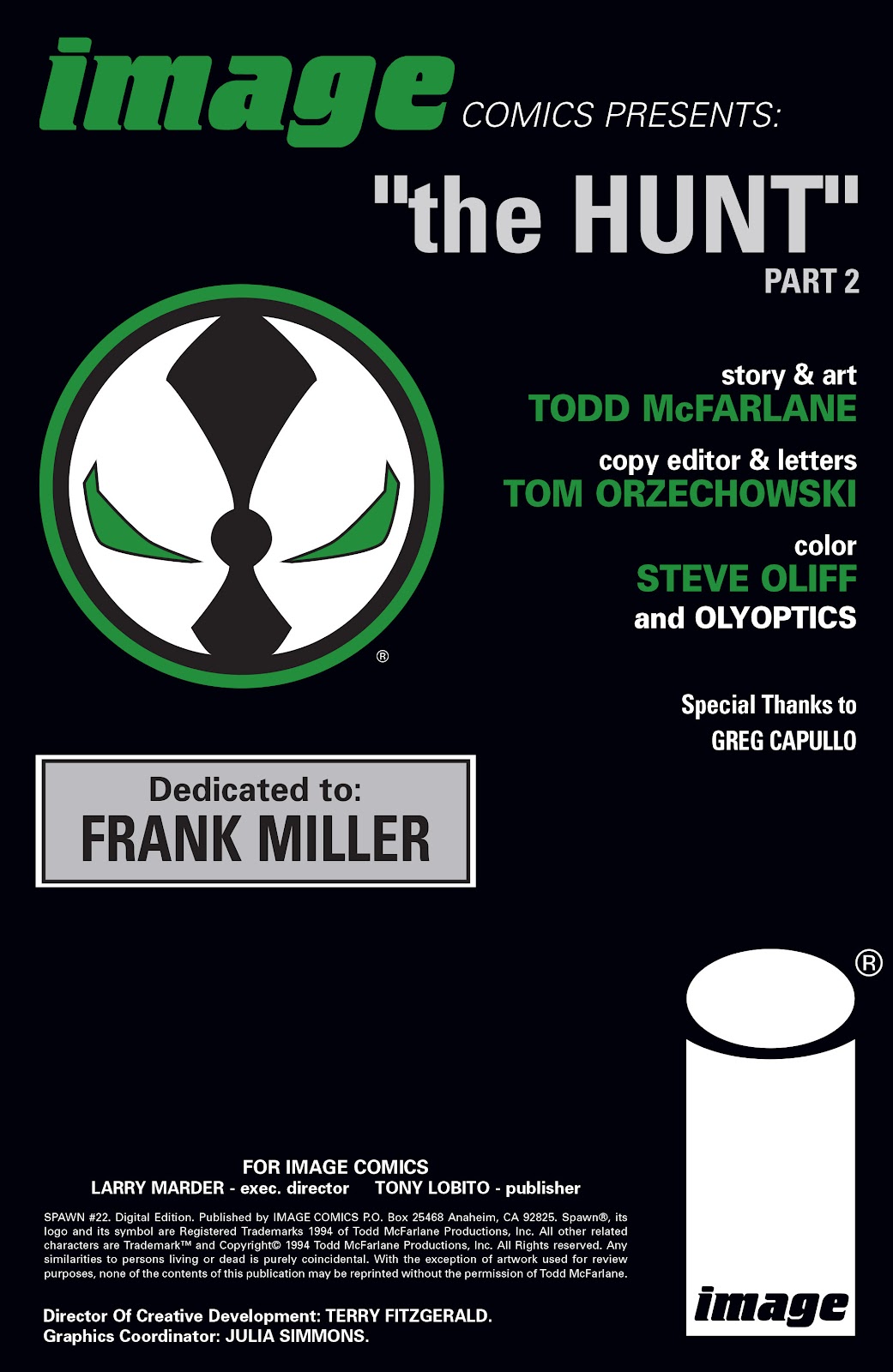 Spawn Issue #22 - Page 2