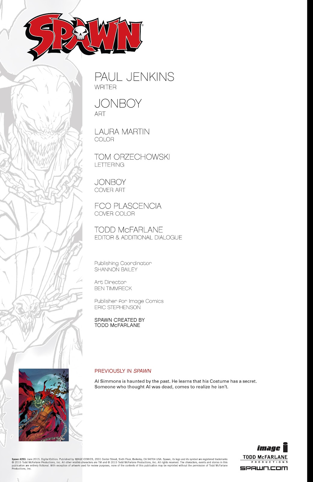 Spawn Issue #253 - Page 2