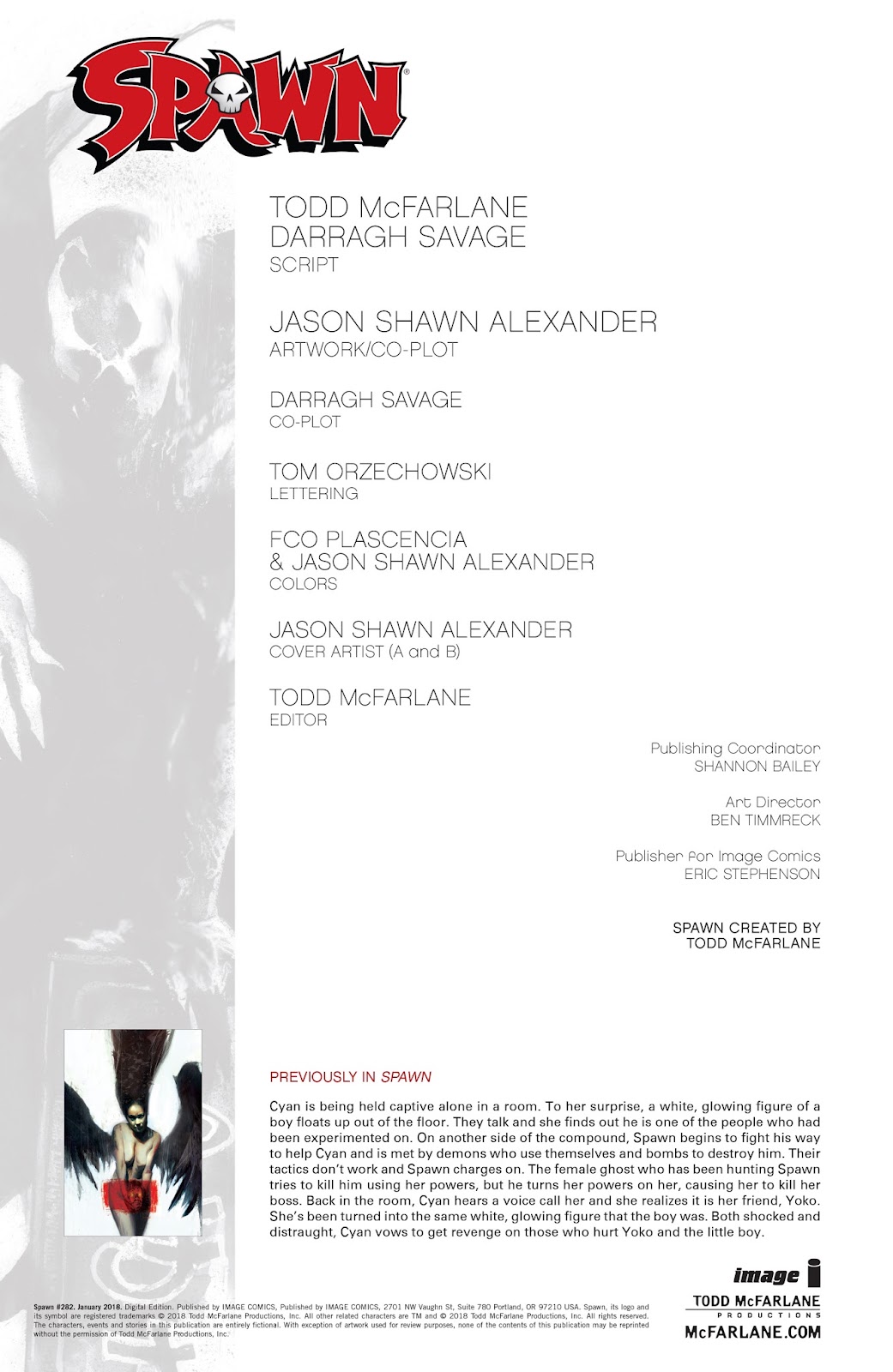 Spawn Issue #282 - Page 2