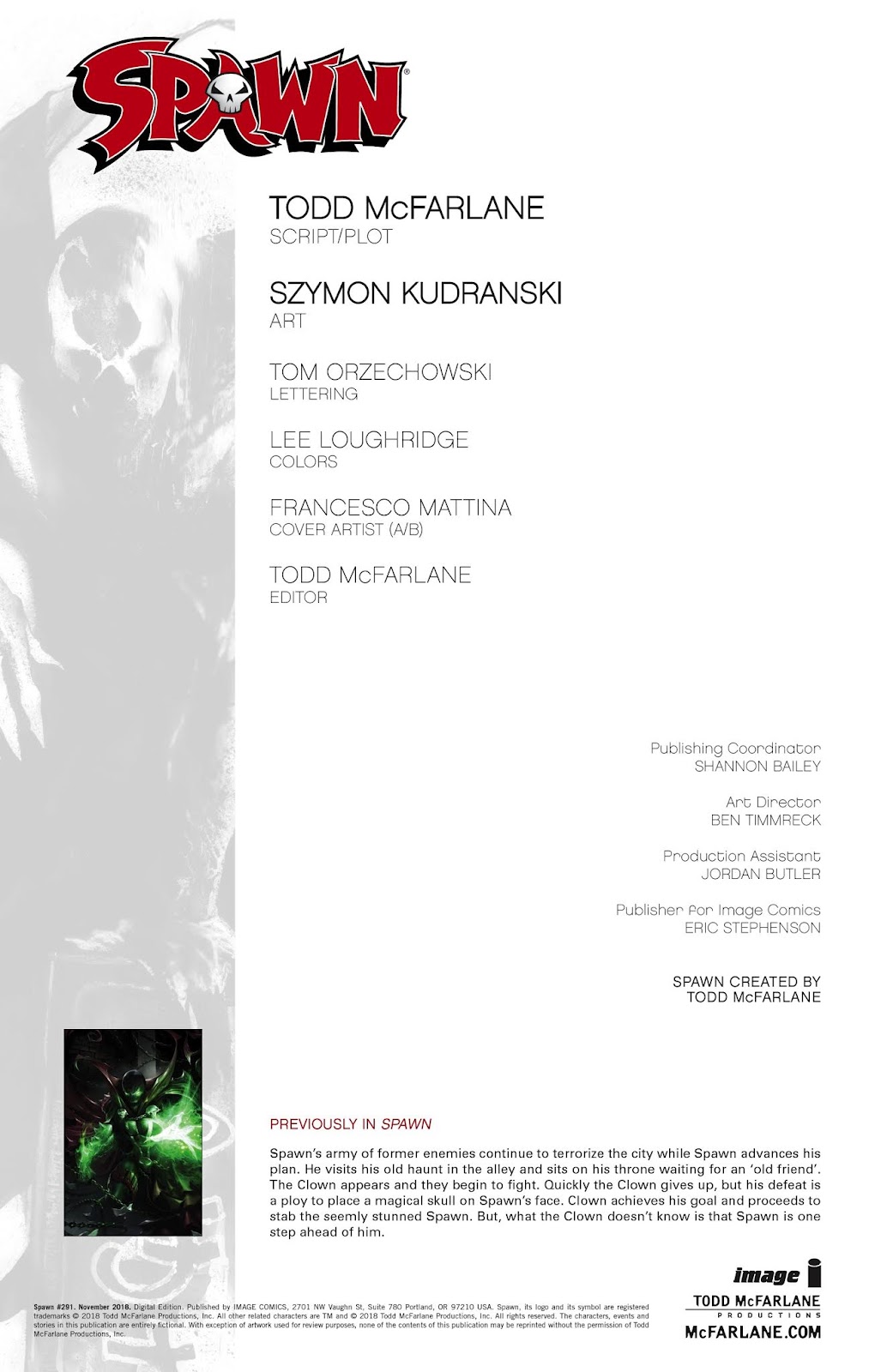 Spawn Issue #291 - Page 2