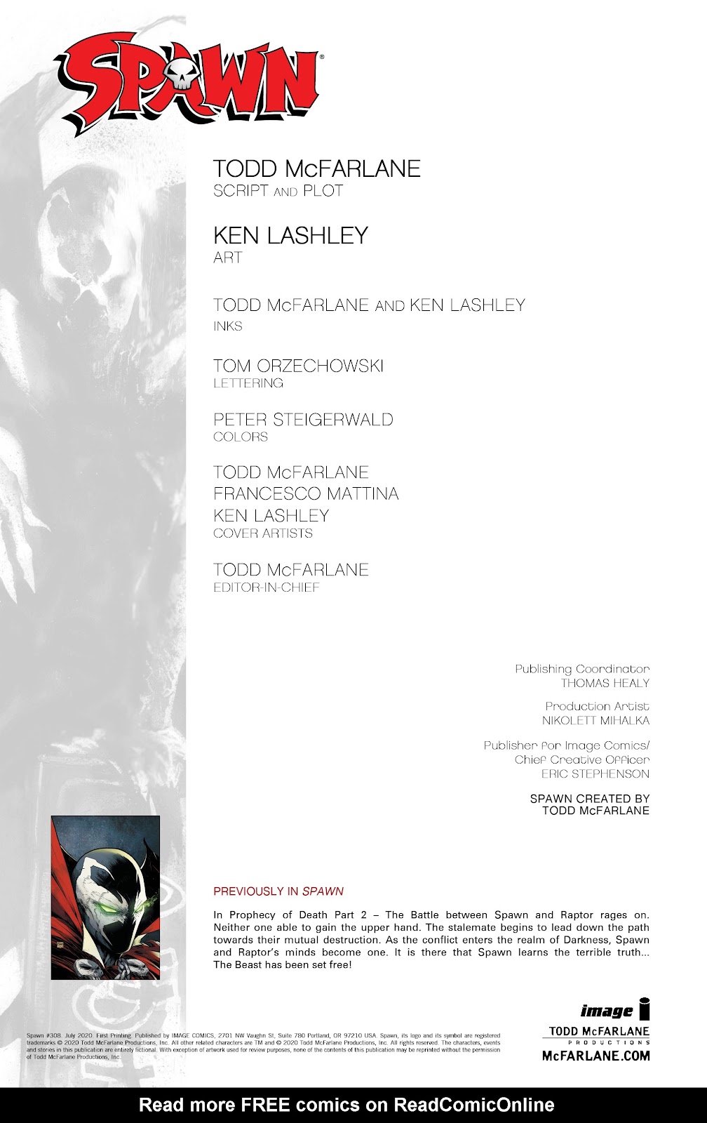 Spawn Issue #308 - Page 2