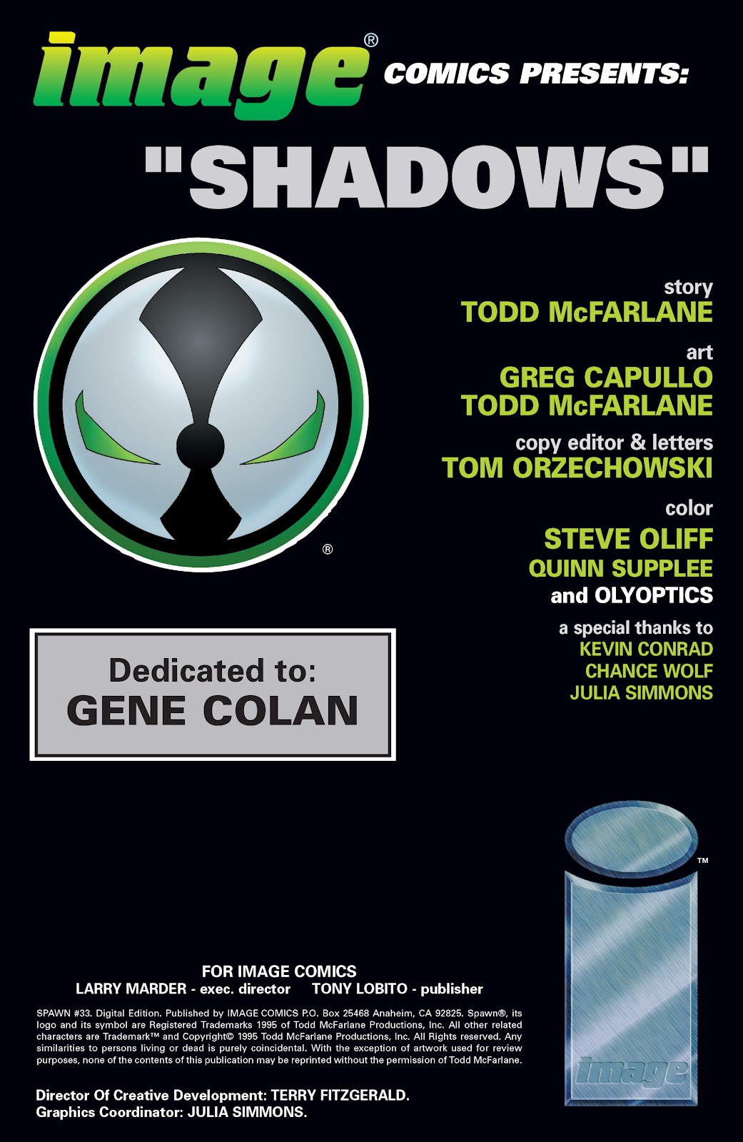Spawn Issue #33 - Page 2