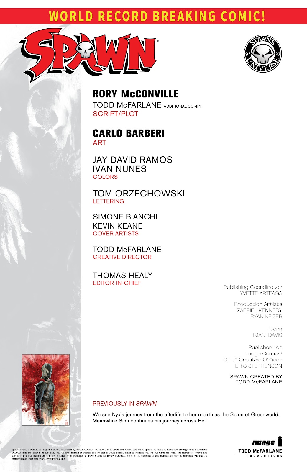 Spawn Issue #339 - Page 3