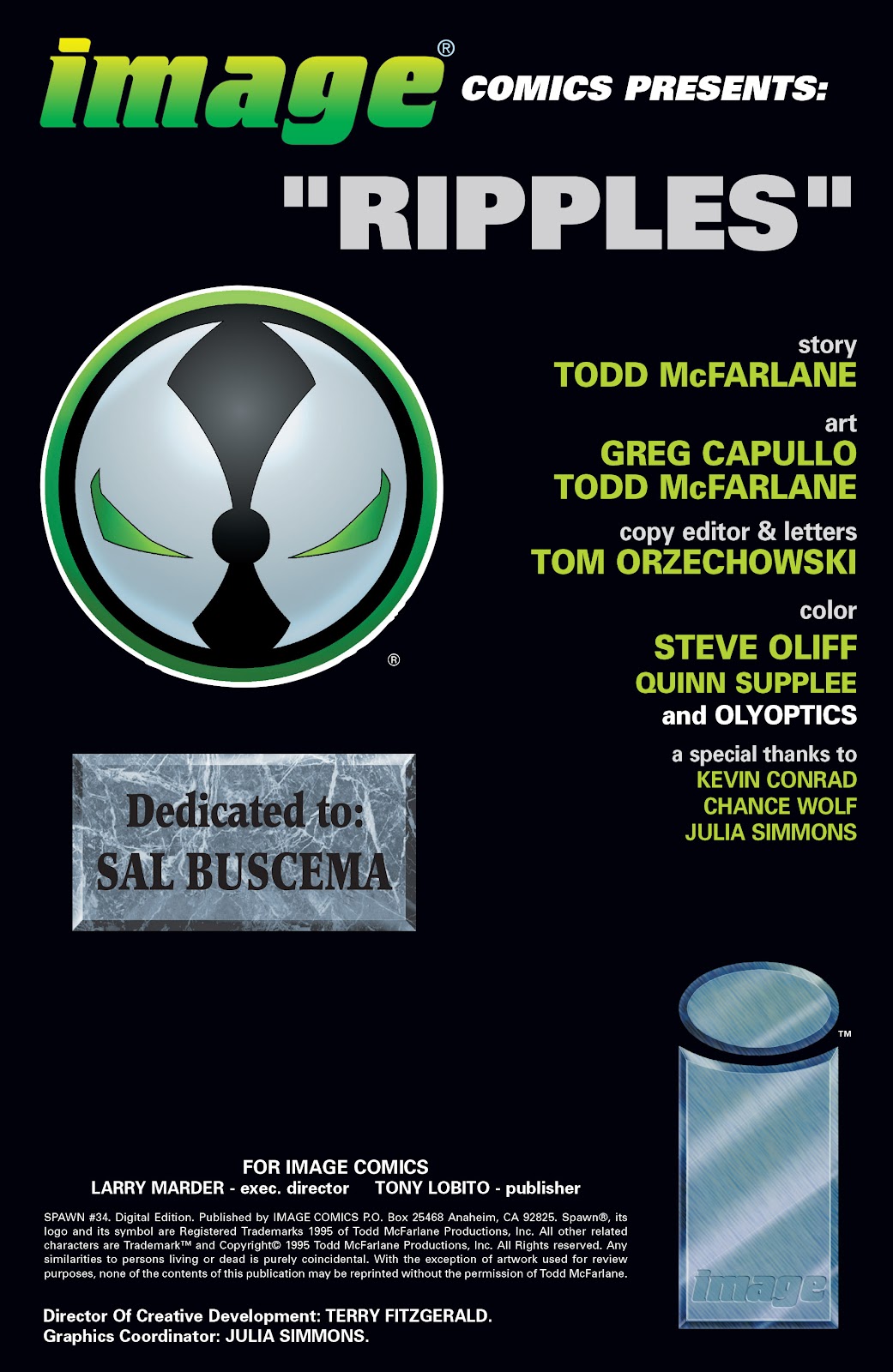 Spawn Issue #34 - Page 2