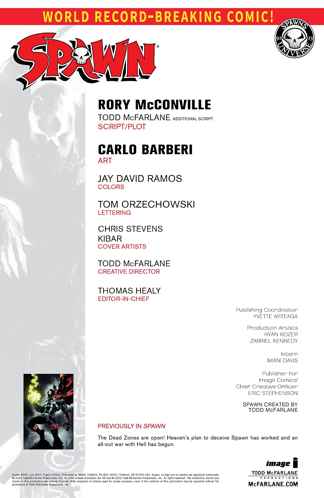 Spawn Issue #343 - Page 3