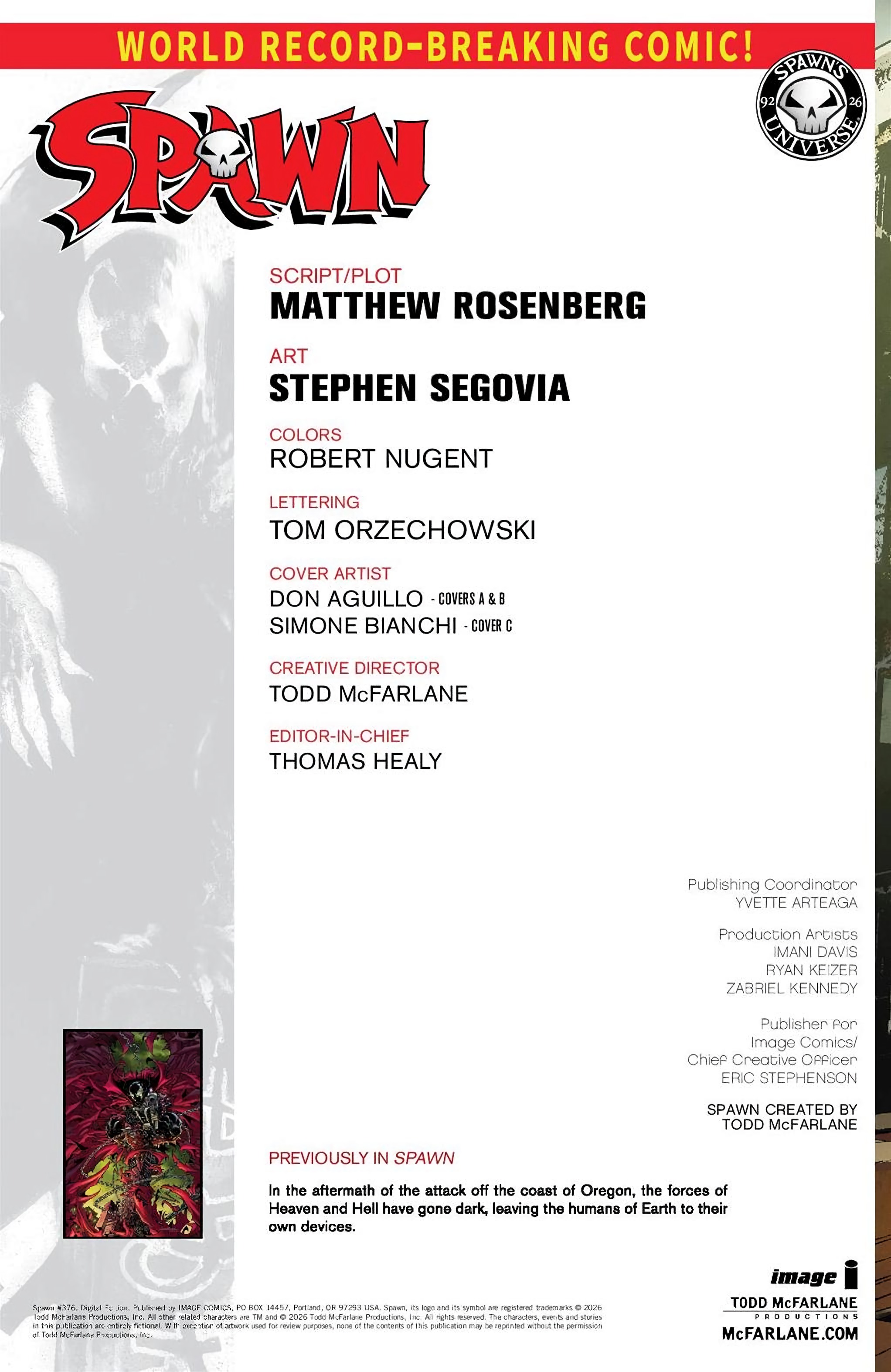 Spawn Issue #376 - Page 2
