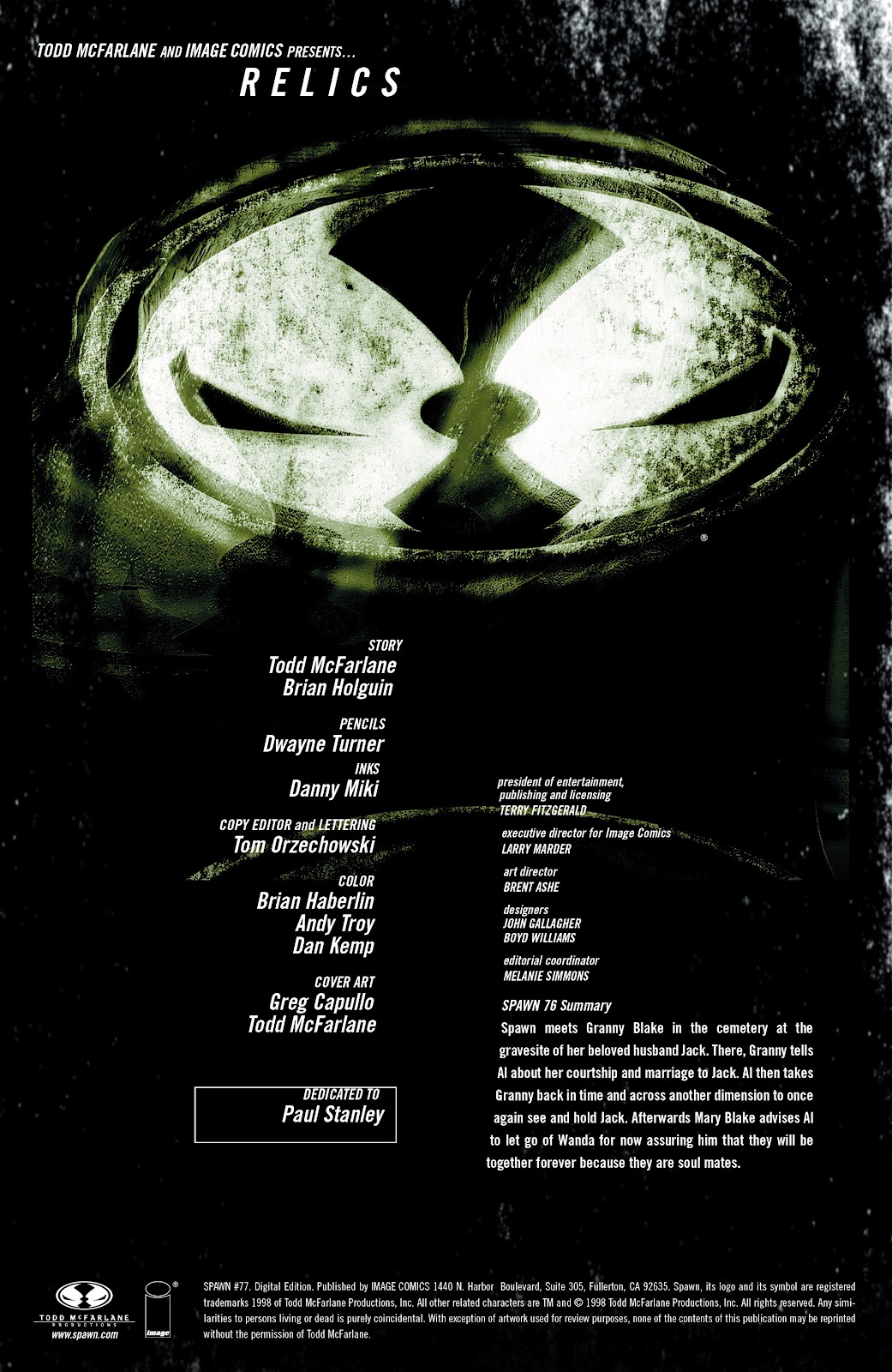 Spawn Issue #77 - Page 2