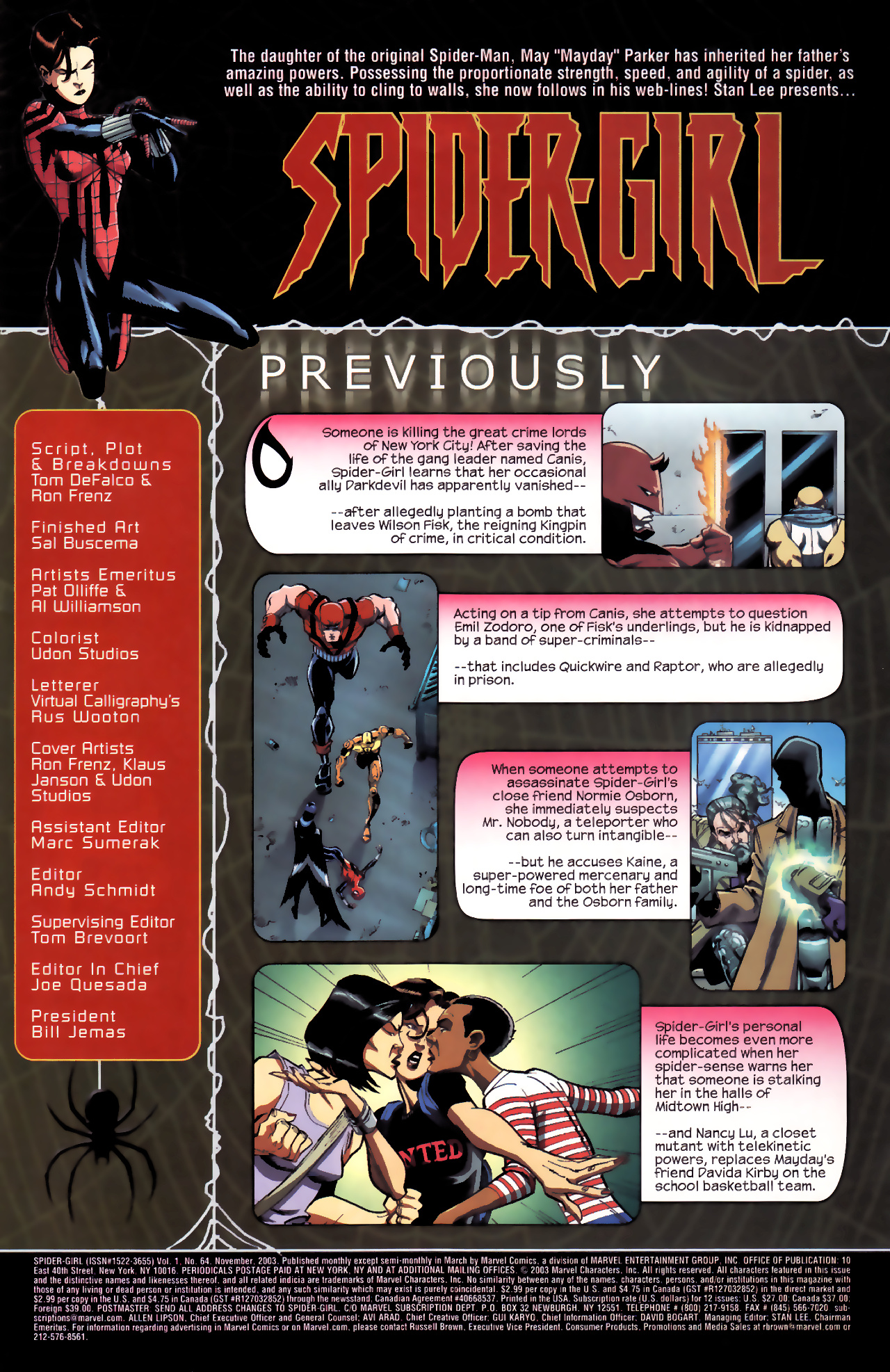 Spider-Girl (1998) Issue #64 - Page 2