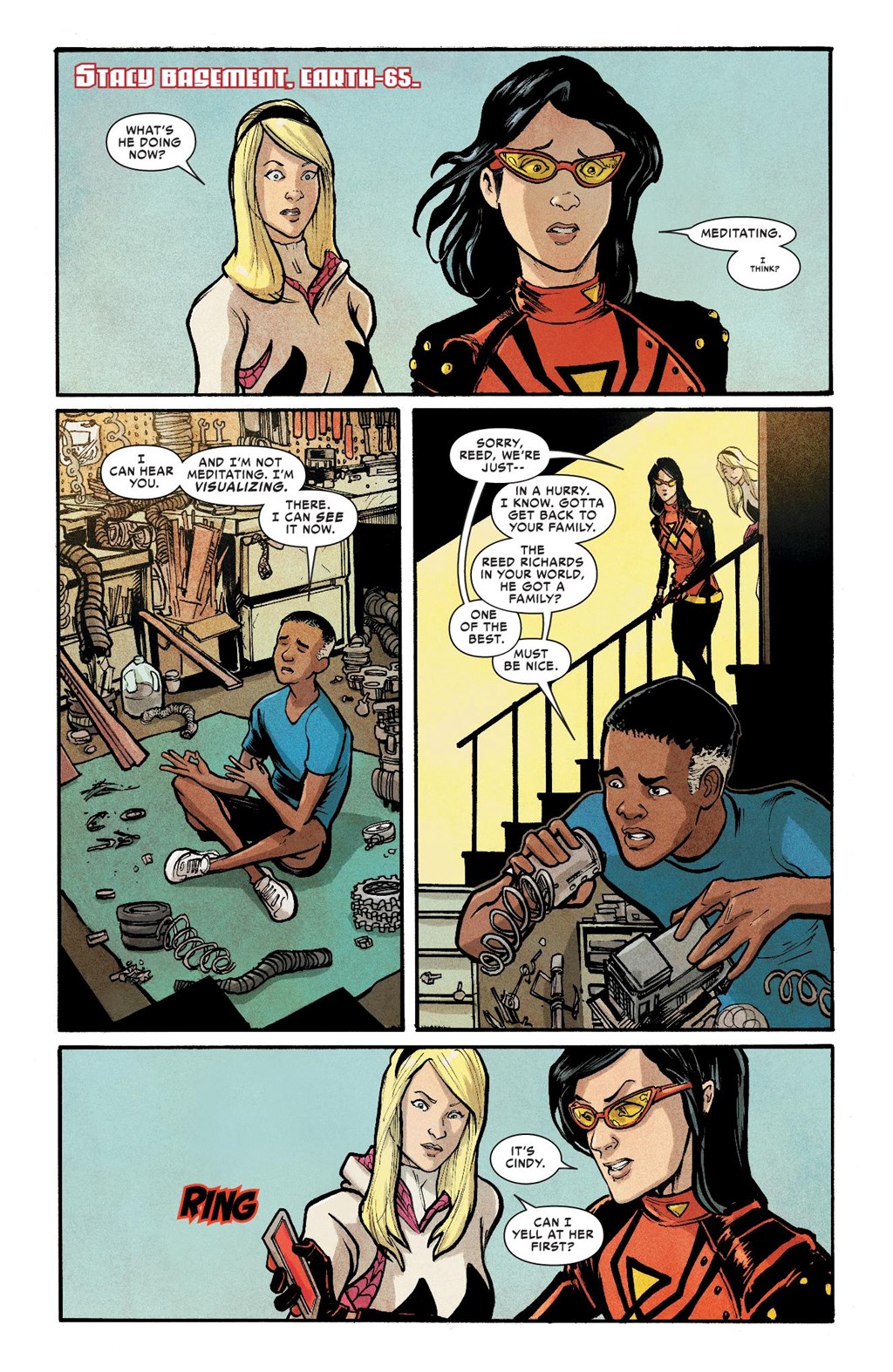 Spider-Gwen: Ghost-Spider Modern Era Epic Collection: Edge of Spider-Verse TPB (Part 4) - Page 21