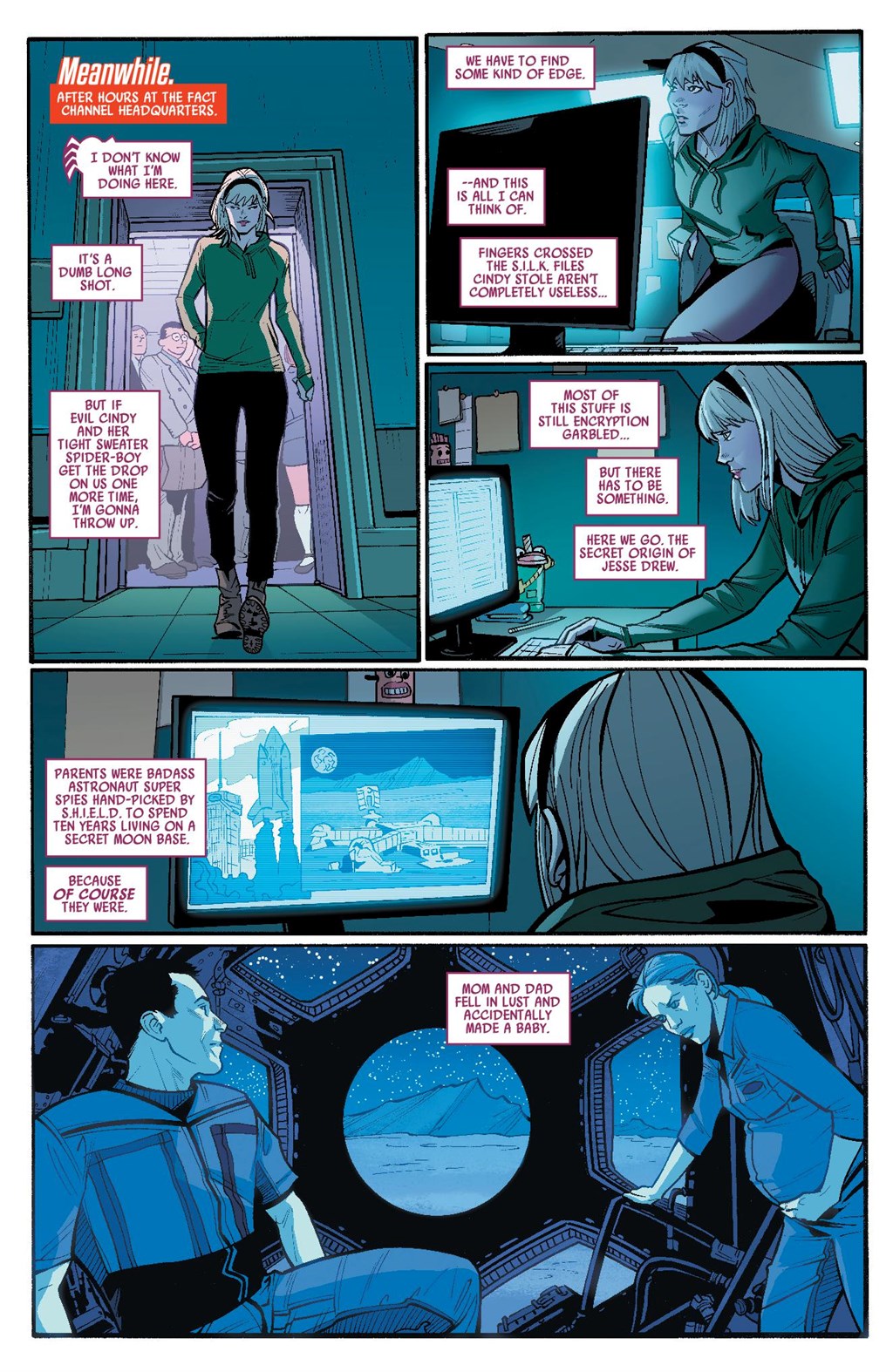 Spider-Gwen: Ghost-Spider Modern Era Epic Collection: Edge of Spider-Verse TPB (Part 4) - Page 95