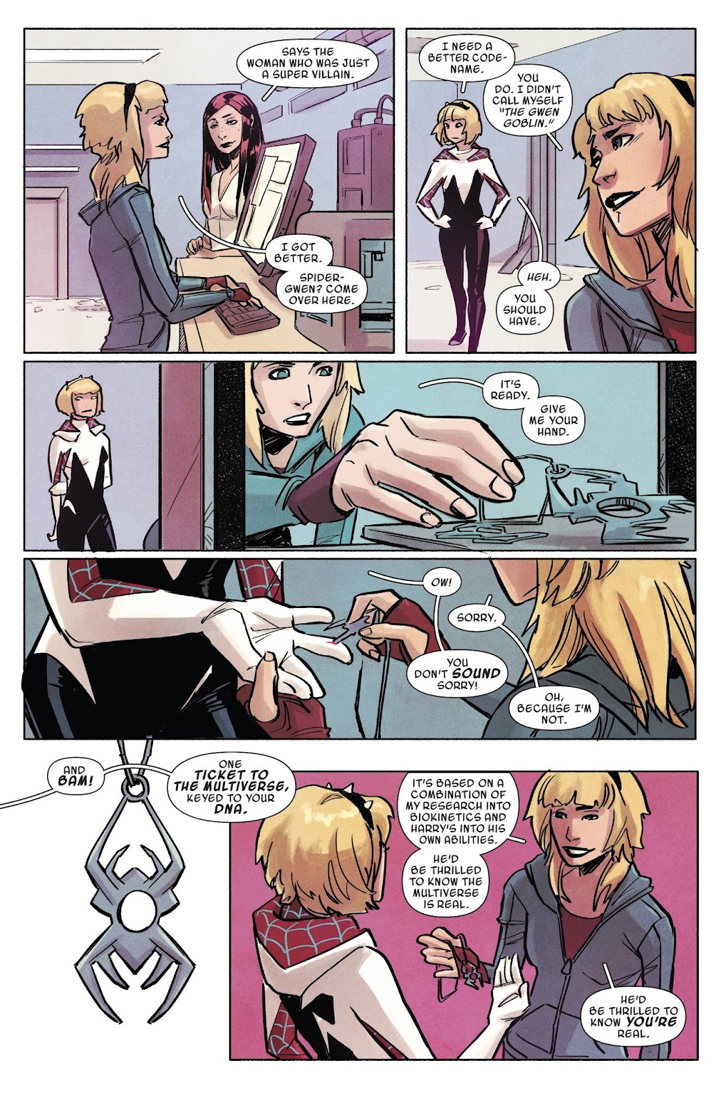 Spider-Gwen: Ghost-Spider Issue #3 - Page 20