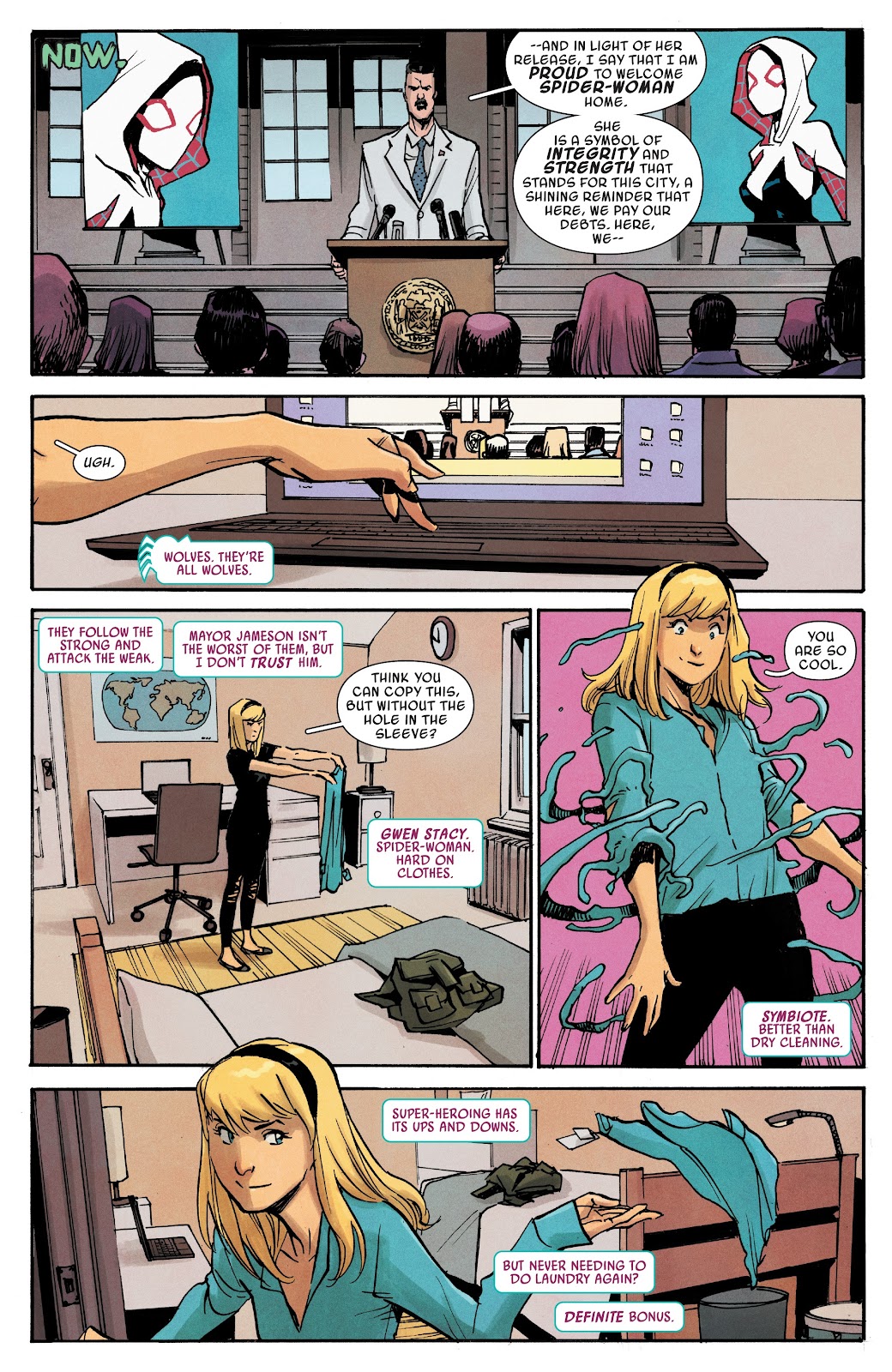Spider-Gwen: Ghost-Spider Issue #6 - Page 4