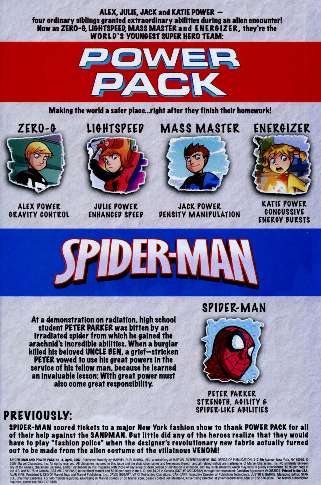 Spider-Man and Power Pack Issue #4 - Page 2