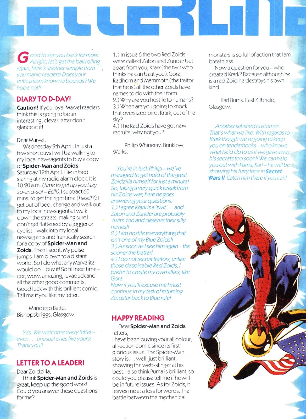 Spider-Man and Zoids Issue #13 - Page 10