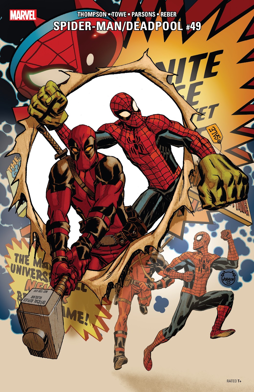 Spider-Man/Deadpool Issue #49 - Page 1