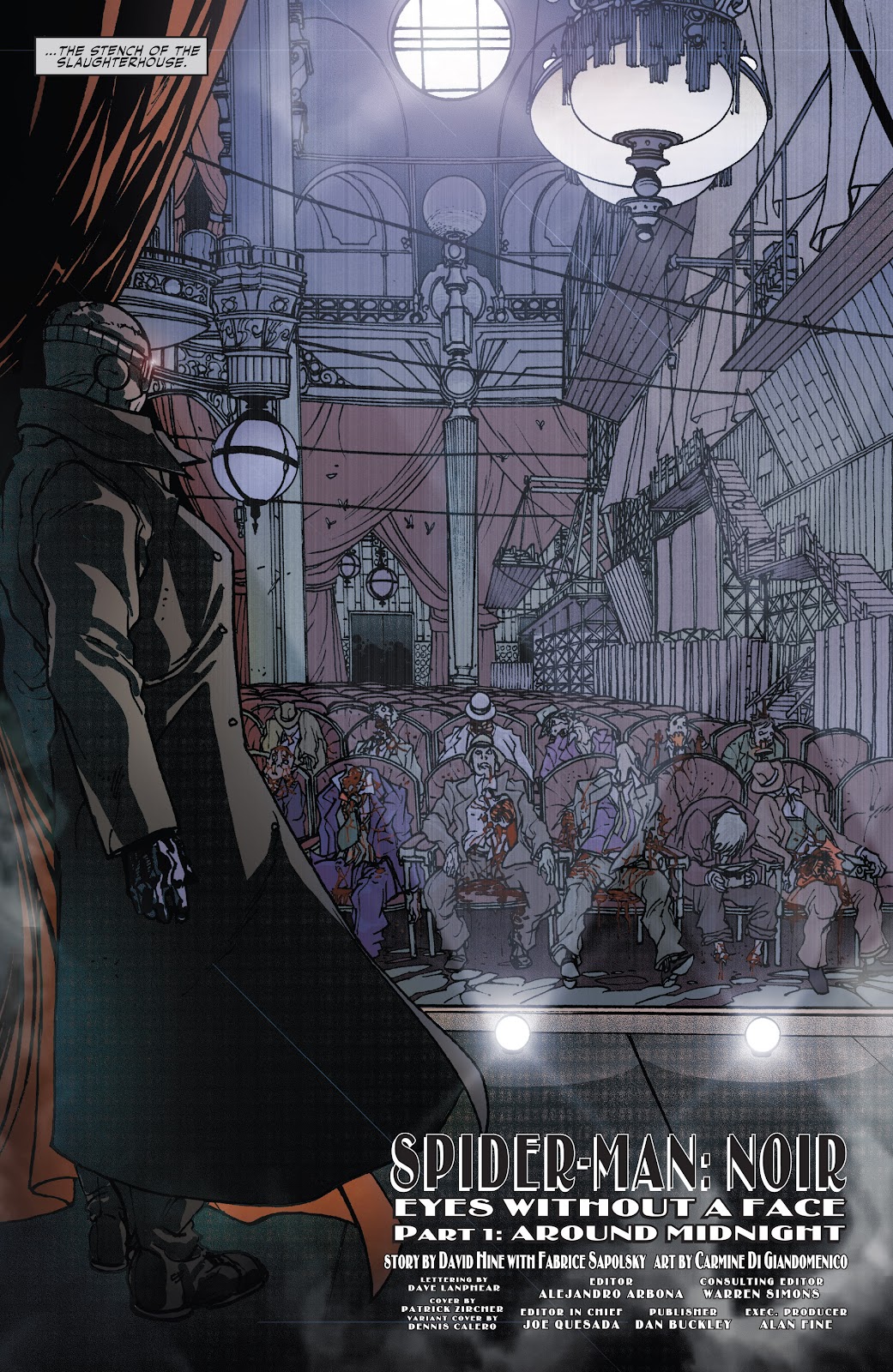 Spider-Man Noir: Eyes Without A Face Issue #1 - Page 8