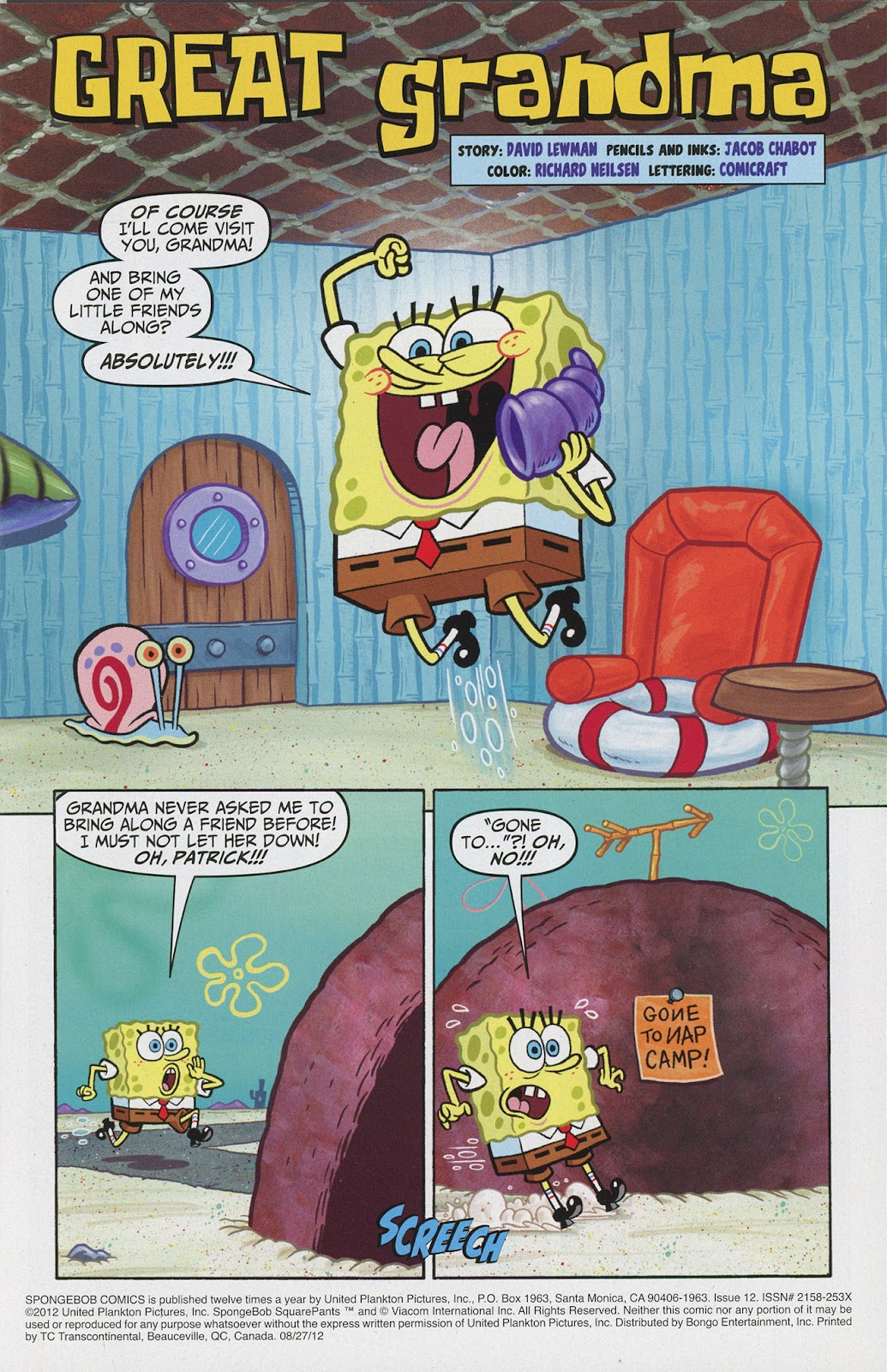 SpongeBob Comics Issue #12 - Page 3