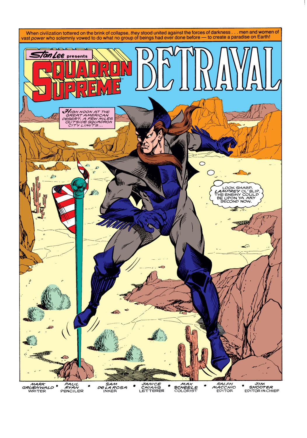 Squadron Supreme (1985) Issue #11 - Page 2