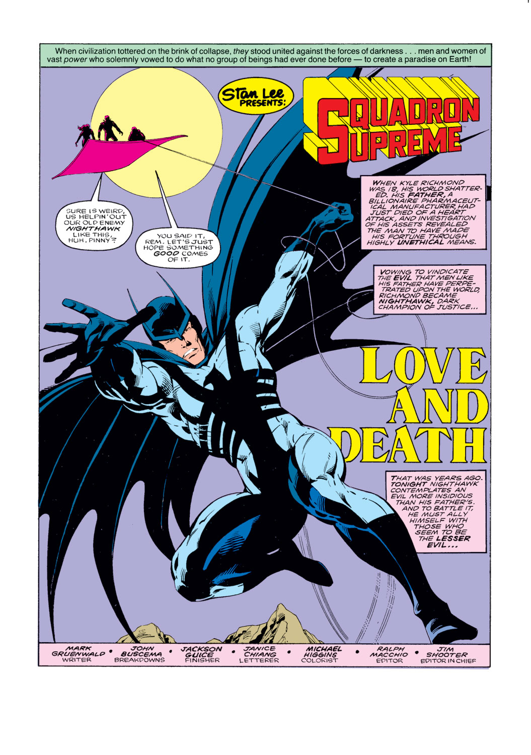 Squadron Supreme (1985) Issue #7 - Page 2