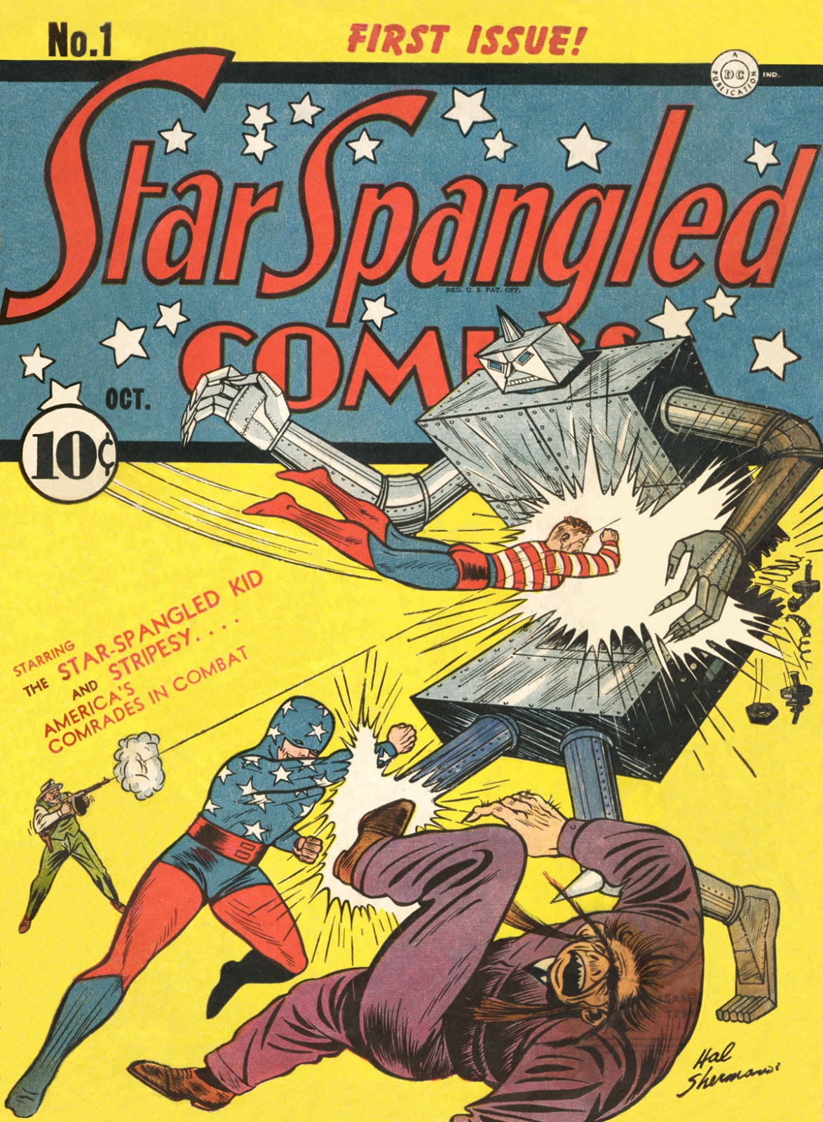 Star Spangled Comics (1941) Issue #1 - Page 1