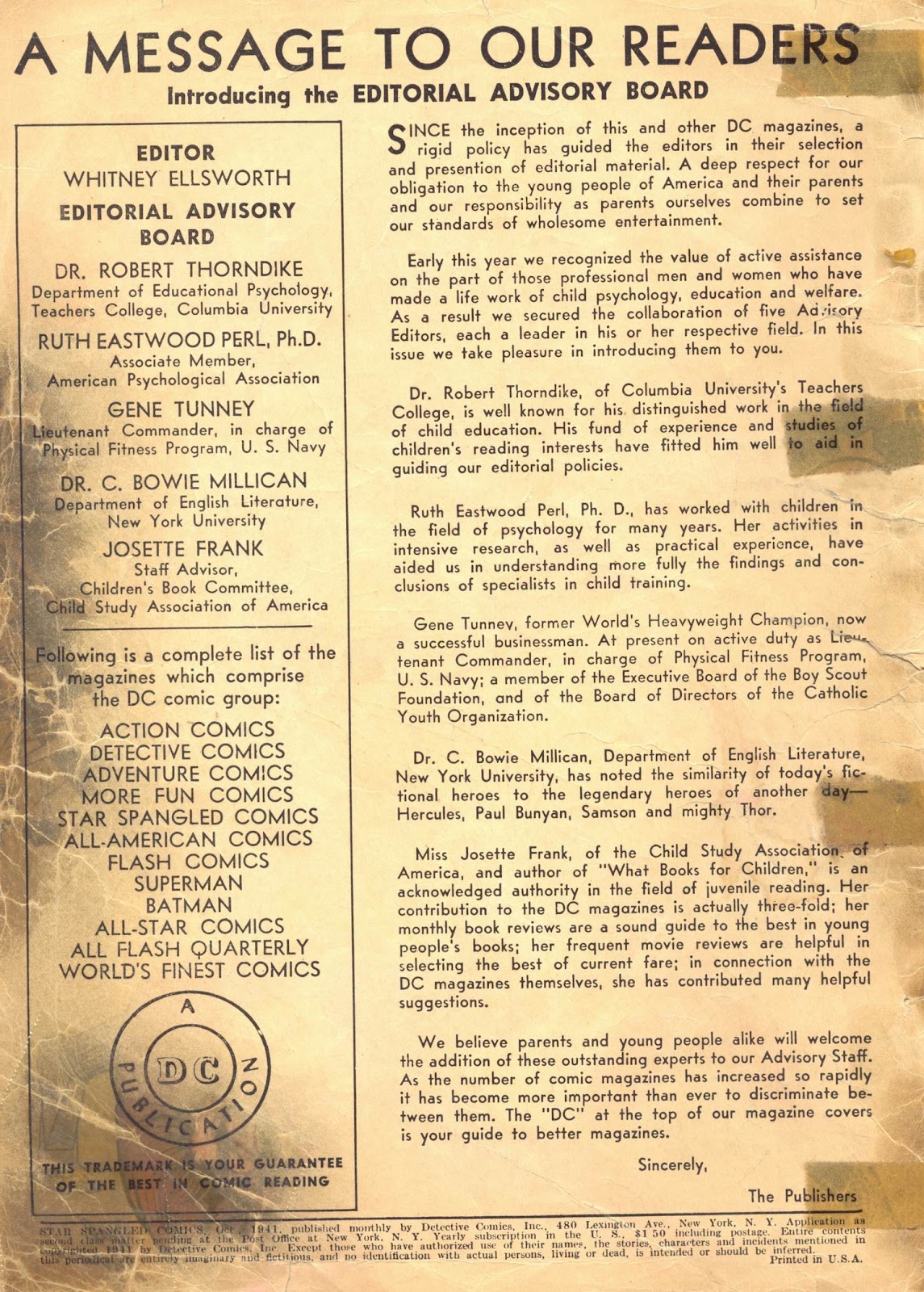 Star Spangled Comics (1941) Issue #1 - Page 2