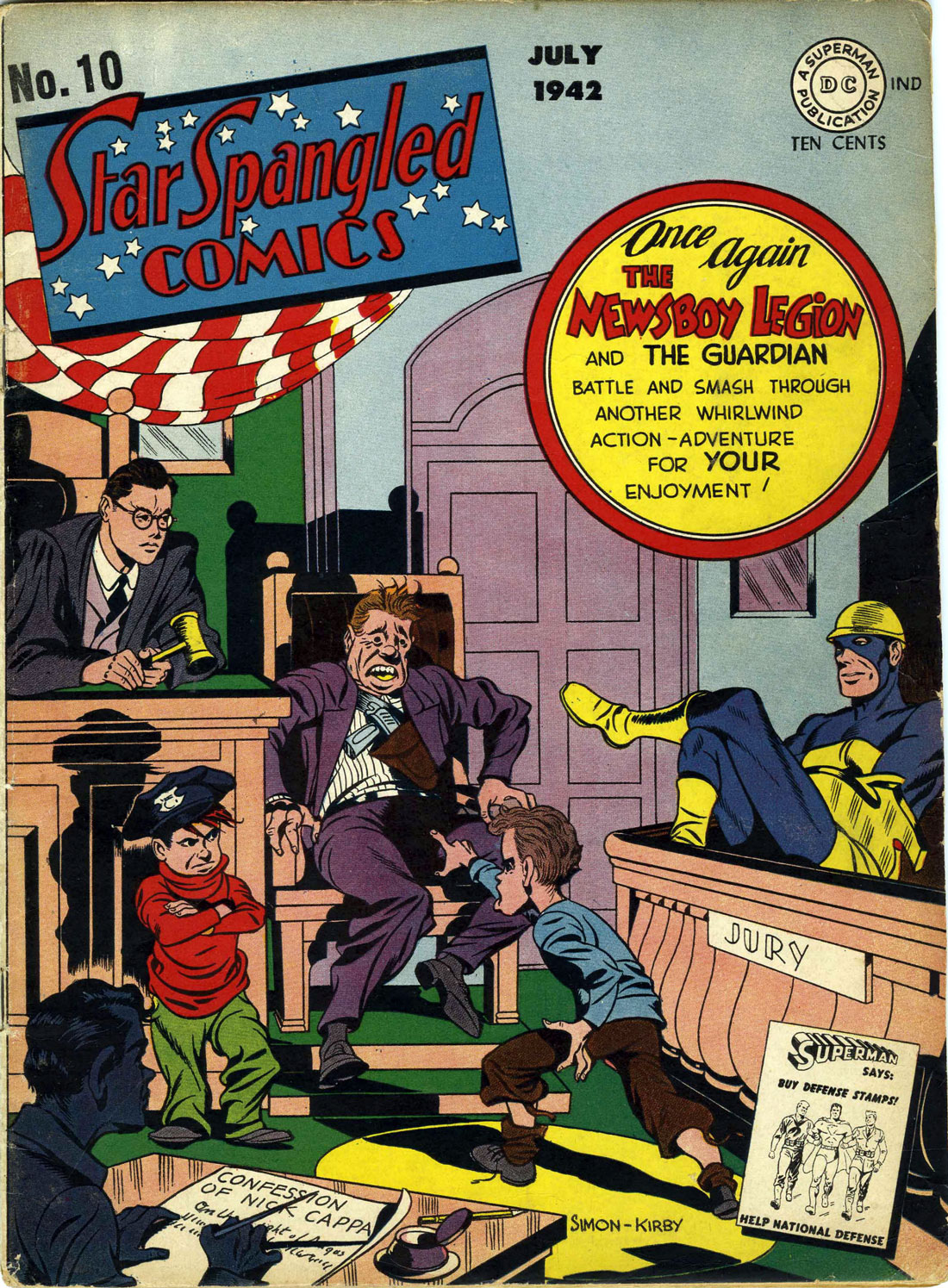 Star Spangled Comics (1941) Issue #10 - Page 1