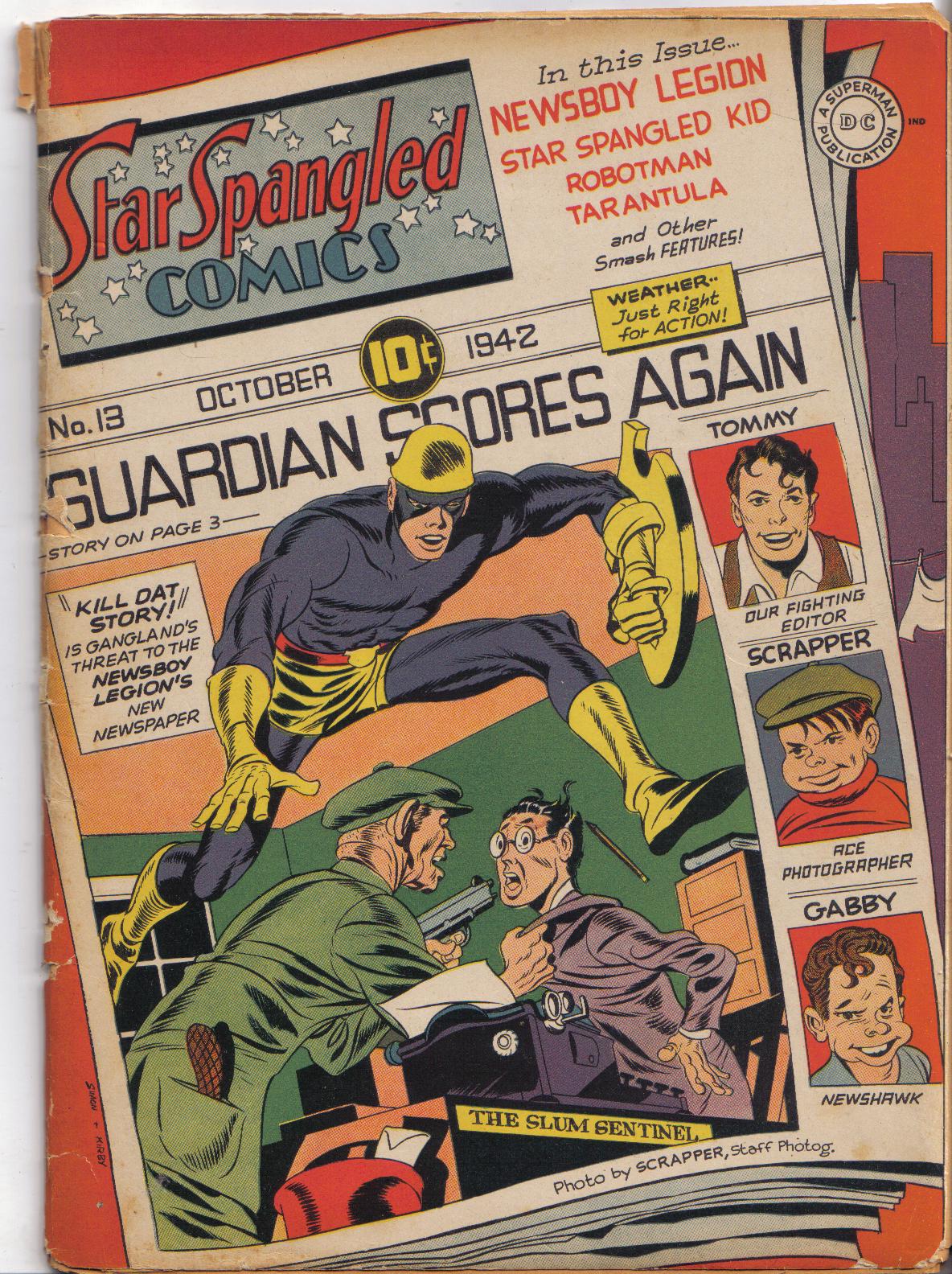 Star Spangled Comics (1941) Issue #13 - Page 1