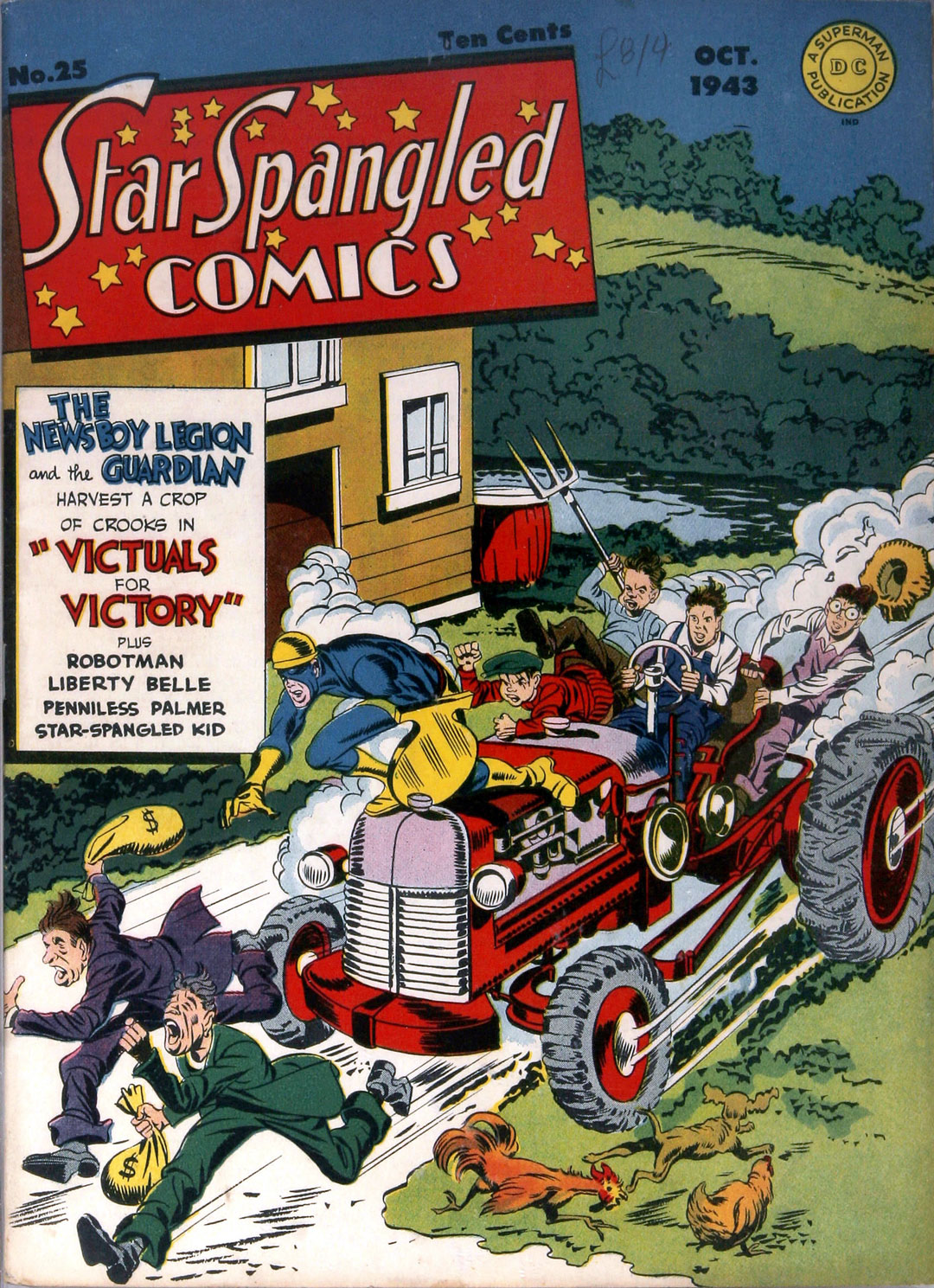Star Spangled Comics (1941) Issue #25 - Page 1