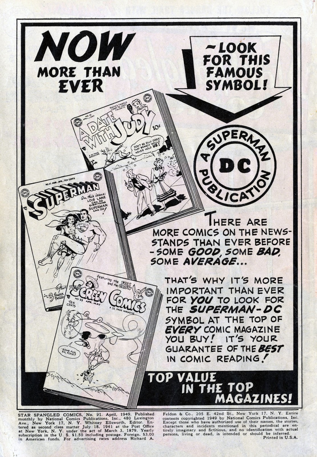 Star Spangled Comics (1941) Issue #91 - Page 2