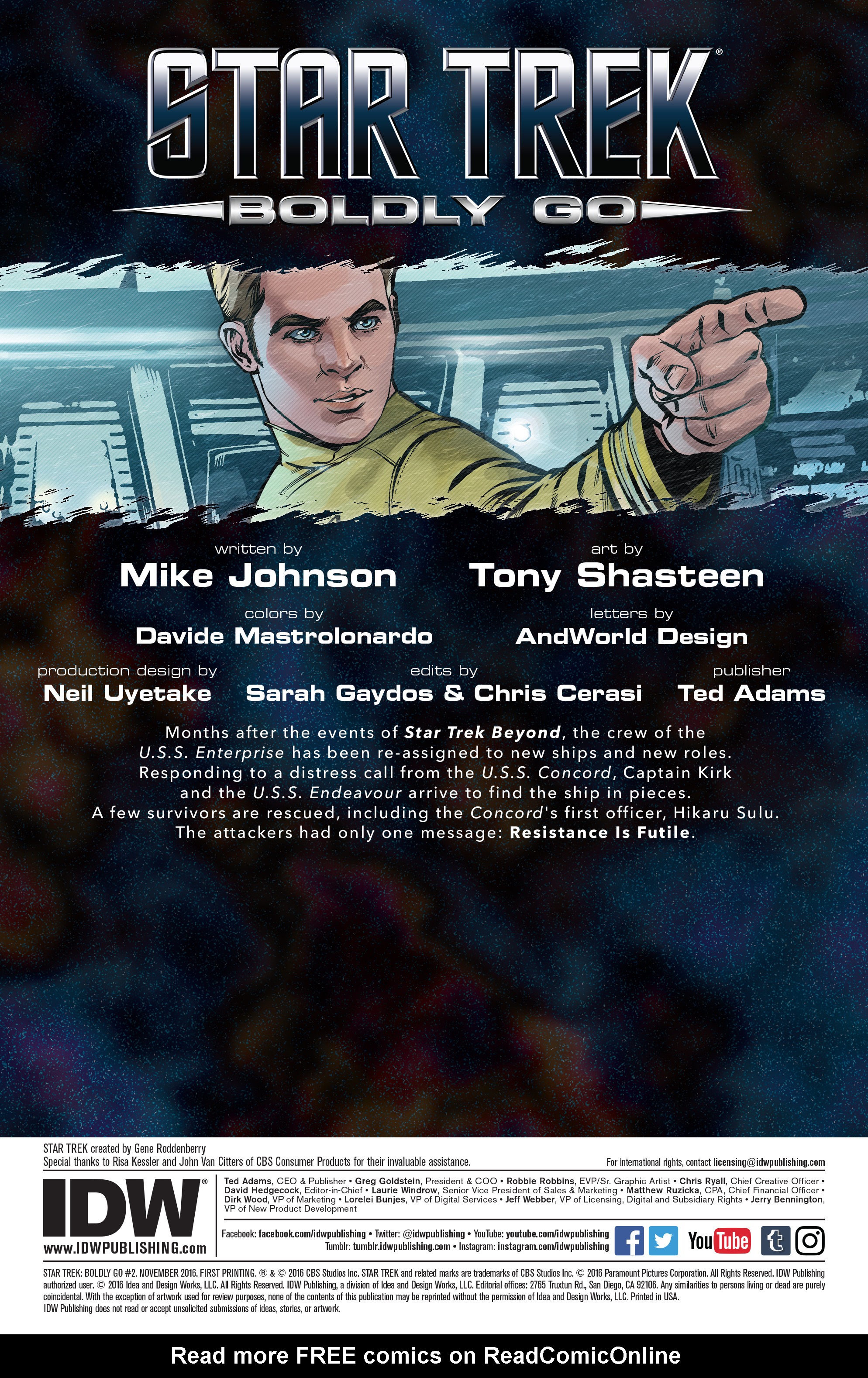 Star Trek: Boldly Go Issue #2 - Page 2