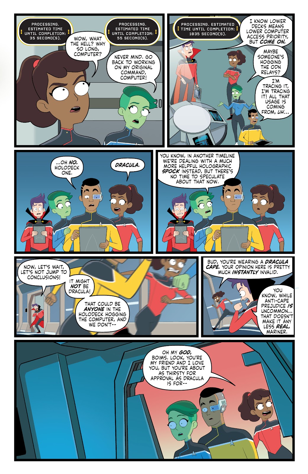 Star Trek: Lower Decks Issue #3 - Page 8