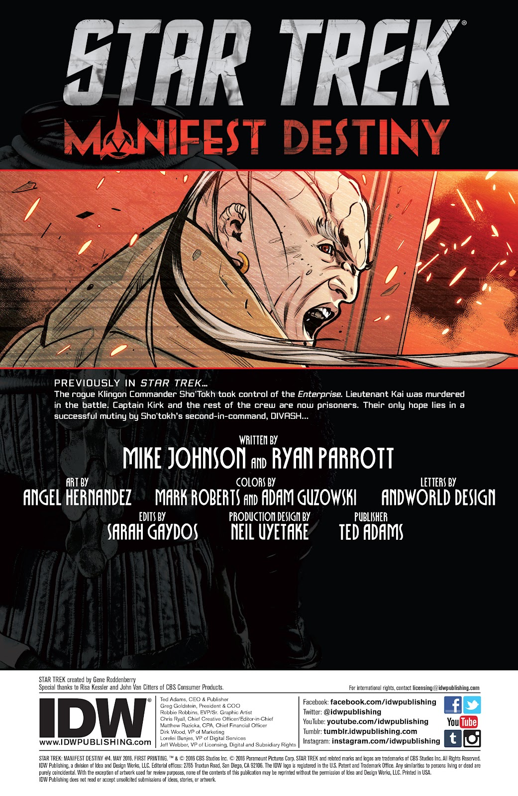 Star Trek: Manifest Destiny Issue #4 - Page 2