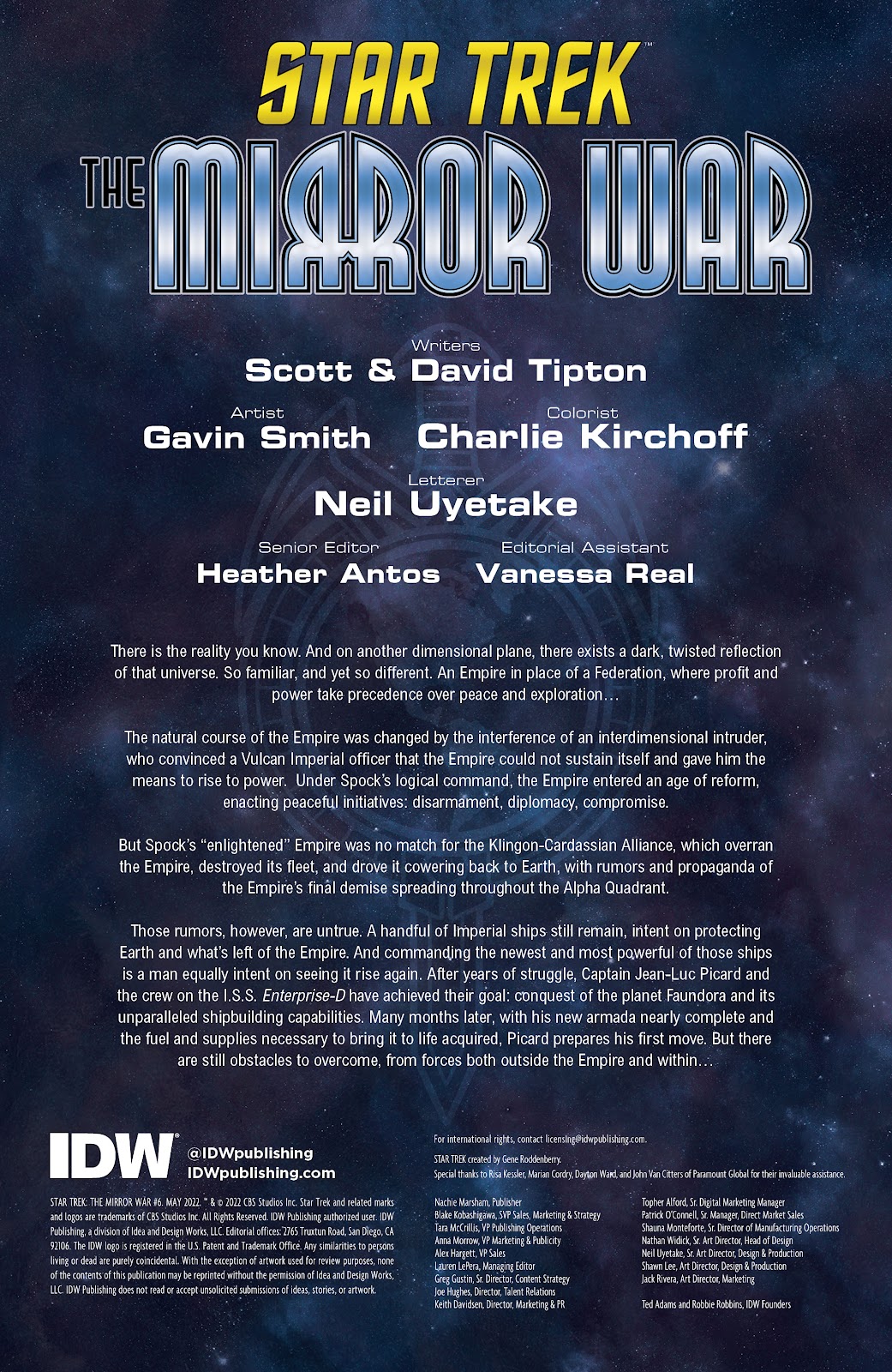 Star Trek: The Mirror War Issue #6 - Page 2