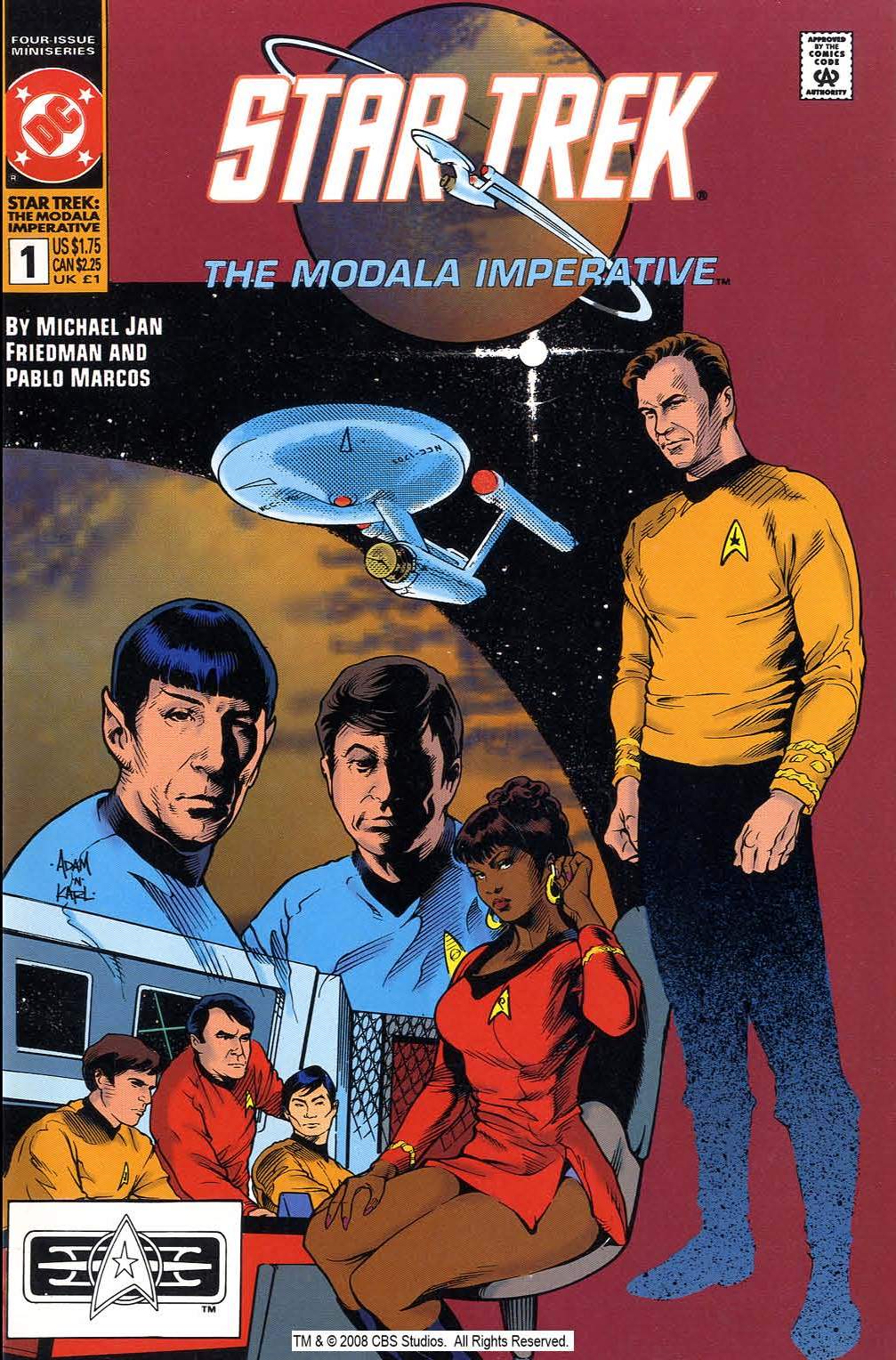 Star Trek: The Modala Imperative Issue #1 - Page 1