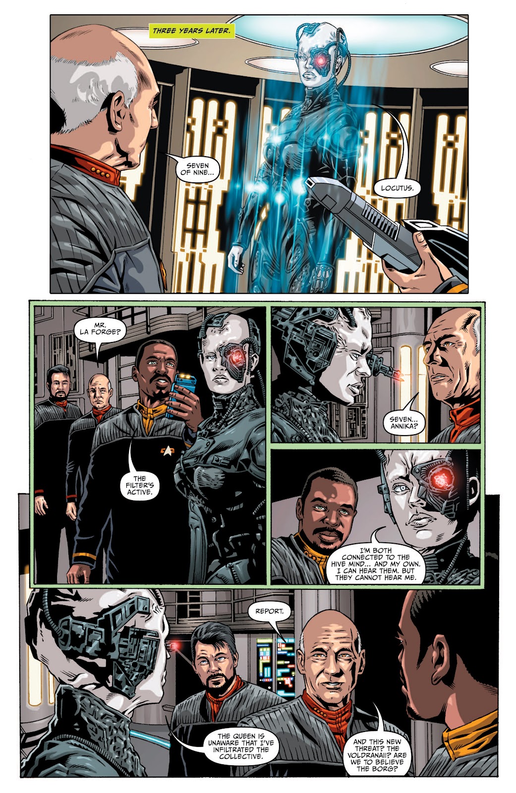 Star Trek: The Next Generation - Hive Issue #2 - Page 11