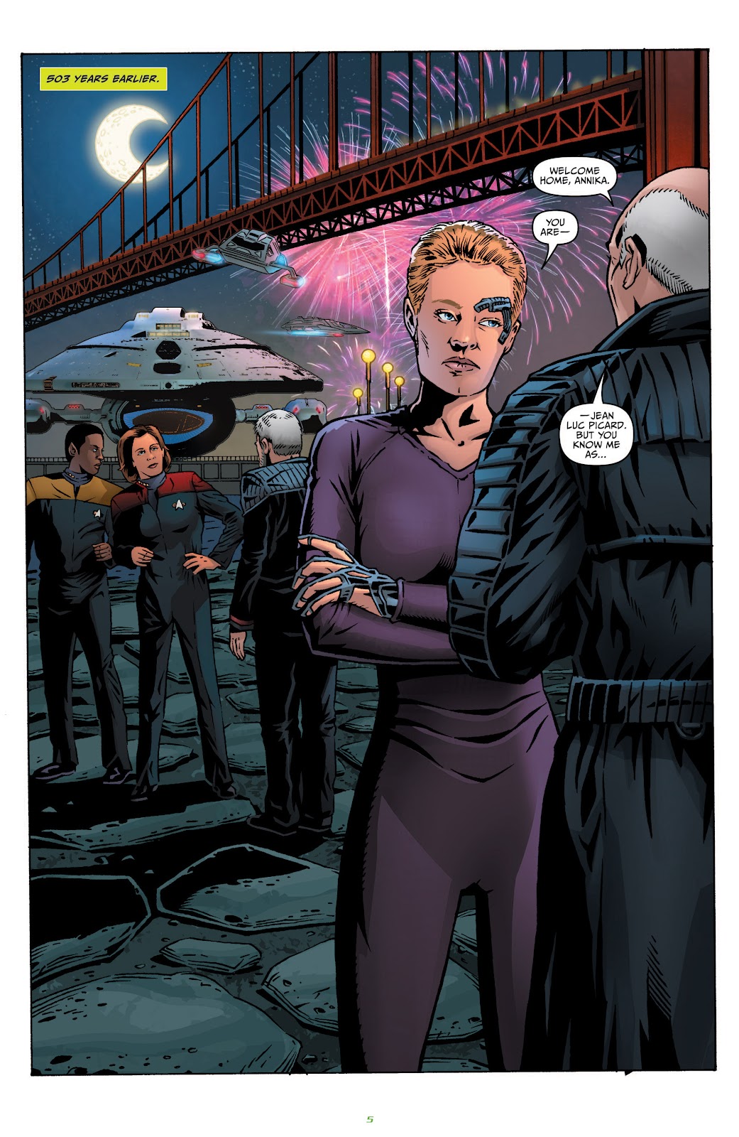 Star Trek: The Next Generation - Hive Issue #2 - Page 8