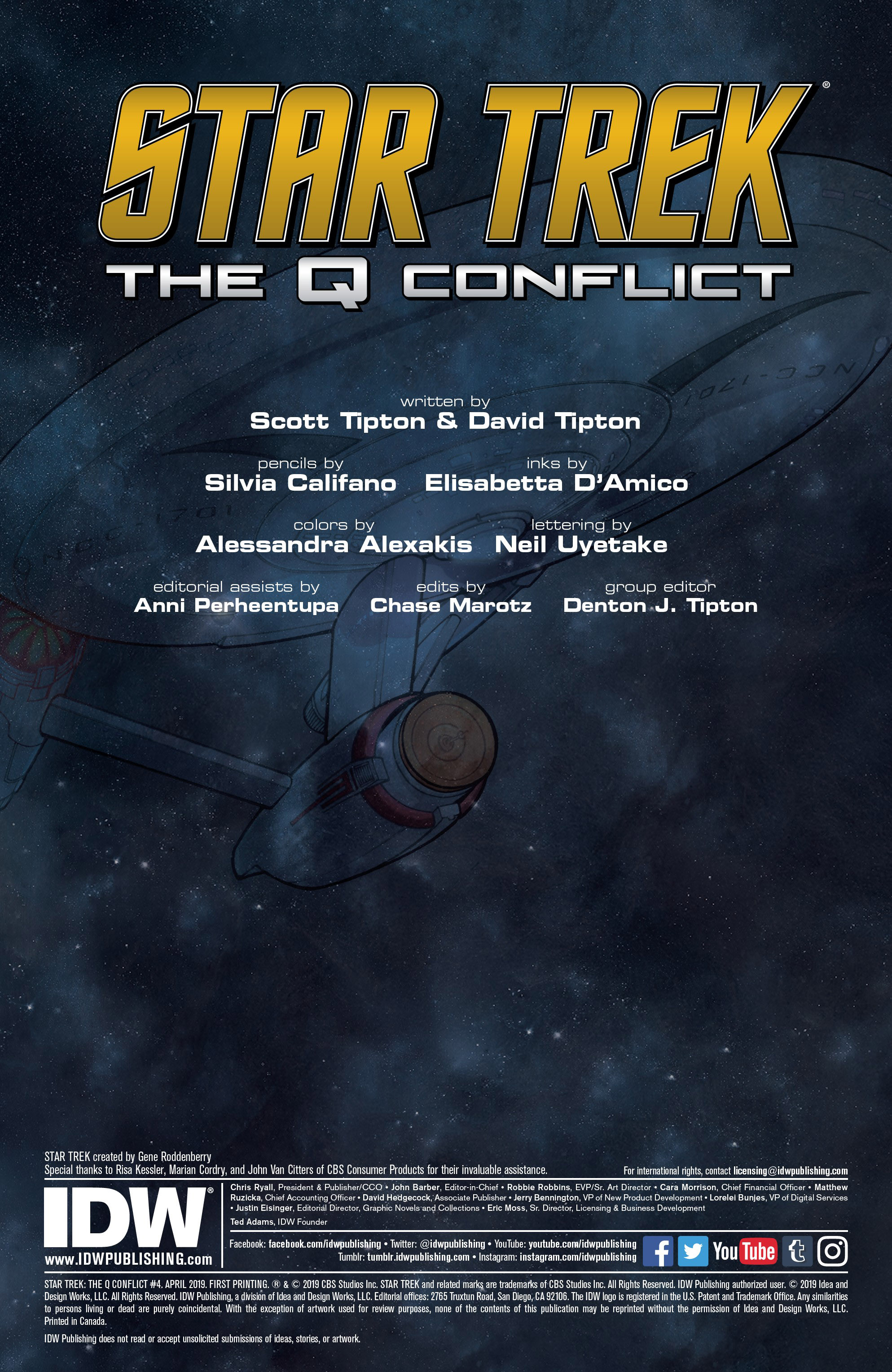 Star Trek: The Q Conflict Issue #4 - Page 2